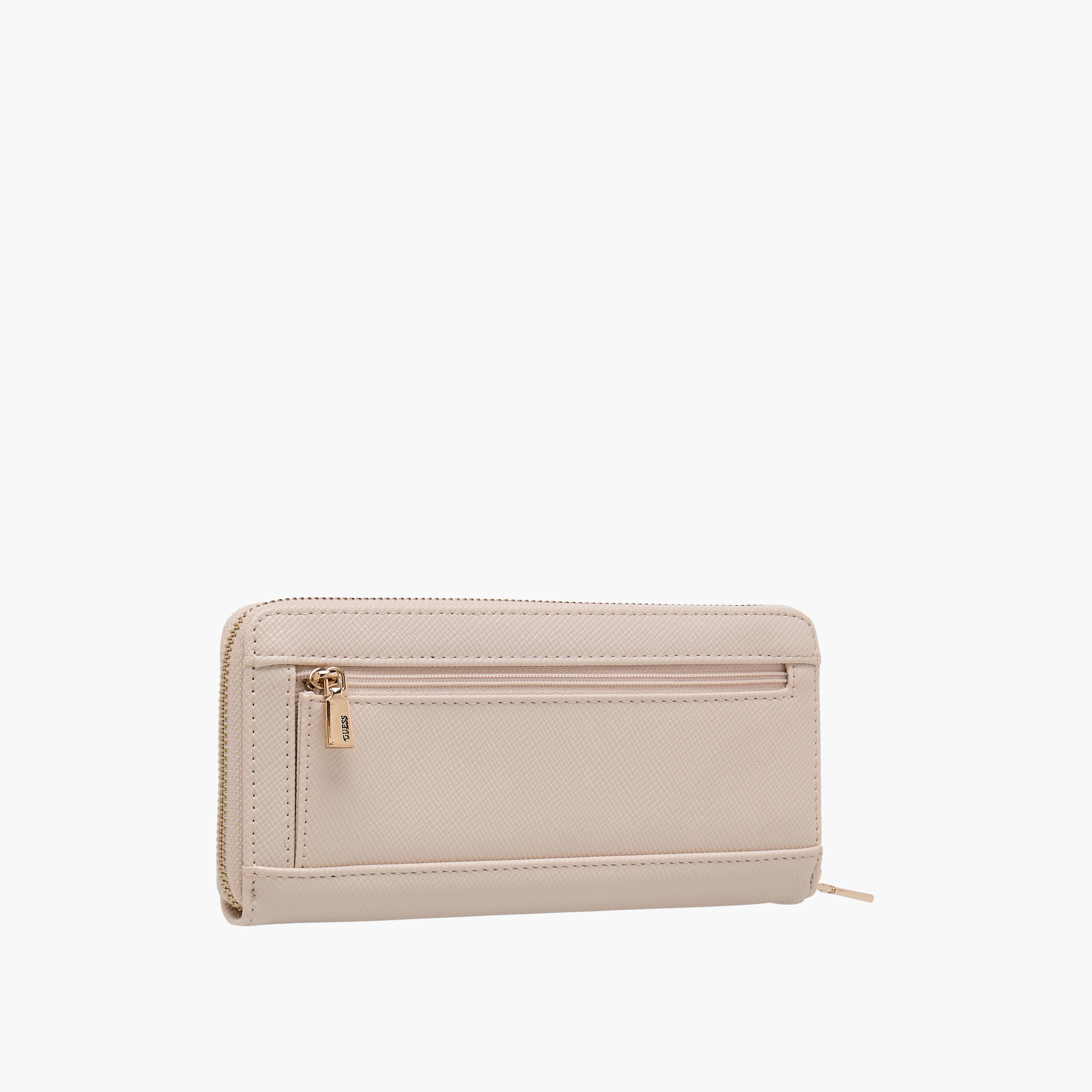 Guess Laurel Textured Wallet with Wristlet Strap-women-bagsandwallets-wallets-image-2