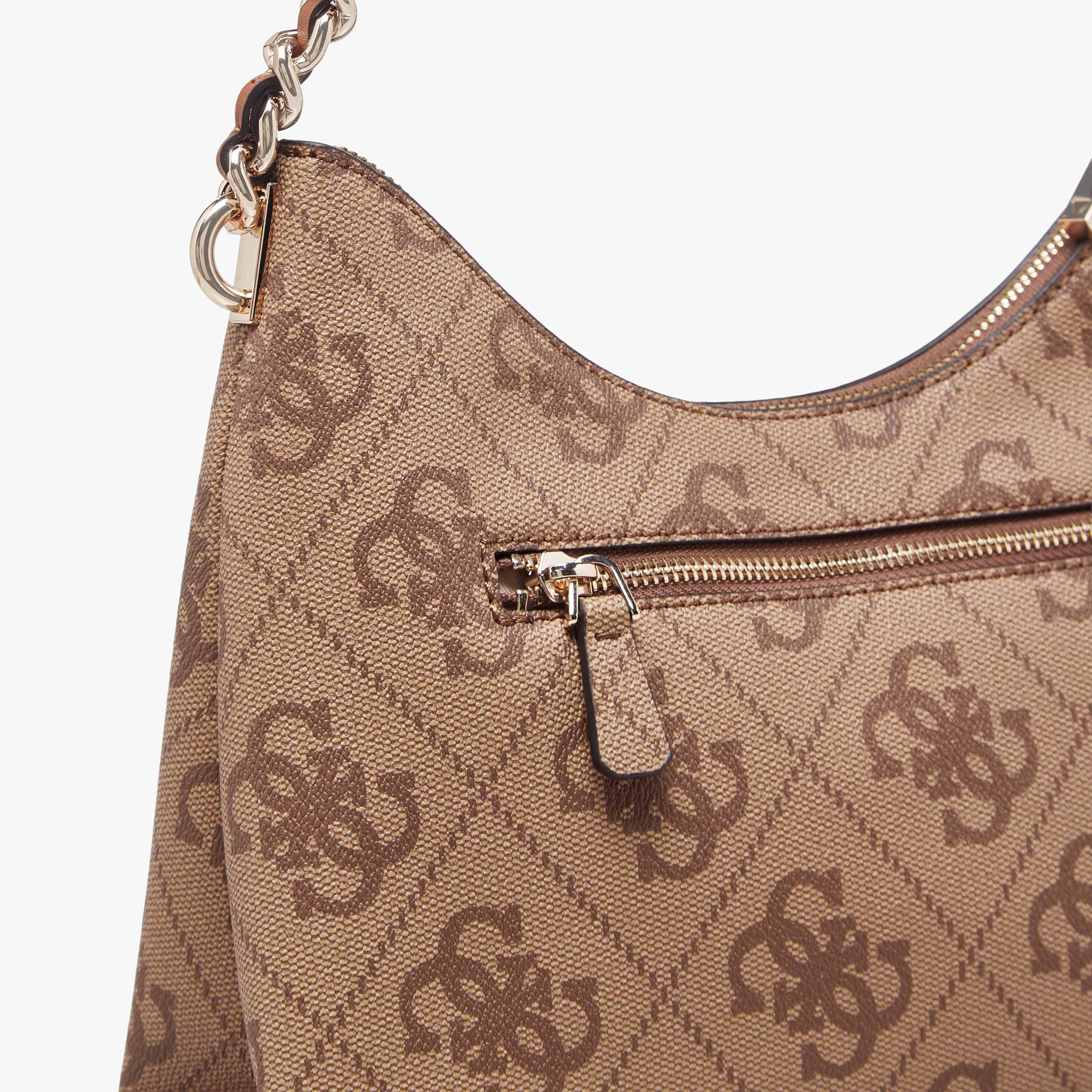 شنطة كتف بسحاب إغلاق وطبعات مونوجرام إيزي من جيس-women-bagsandwallets-handbags-image-6
