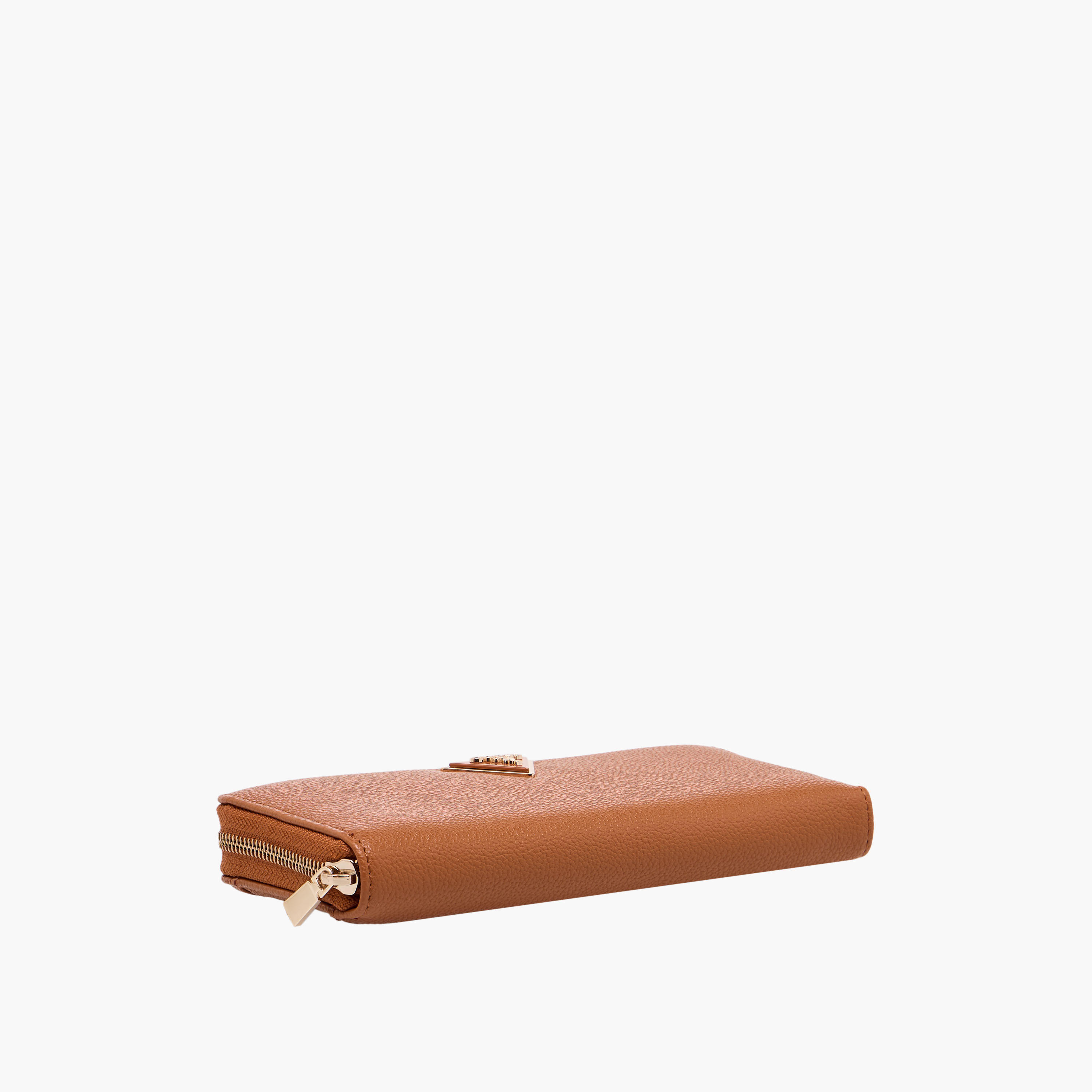 Guess Laurel Textured Wallet with Wristlet Strap-women-bagsandwallets-wallets-image-4