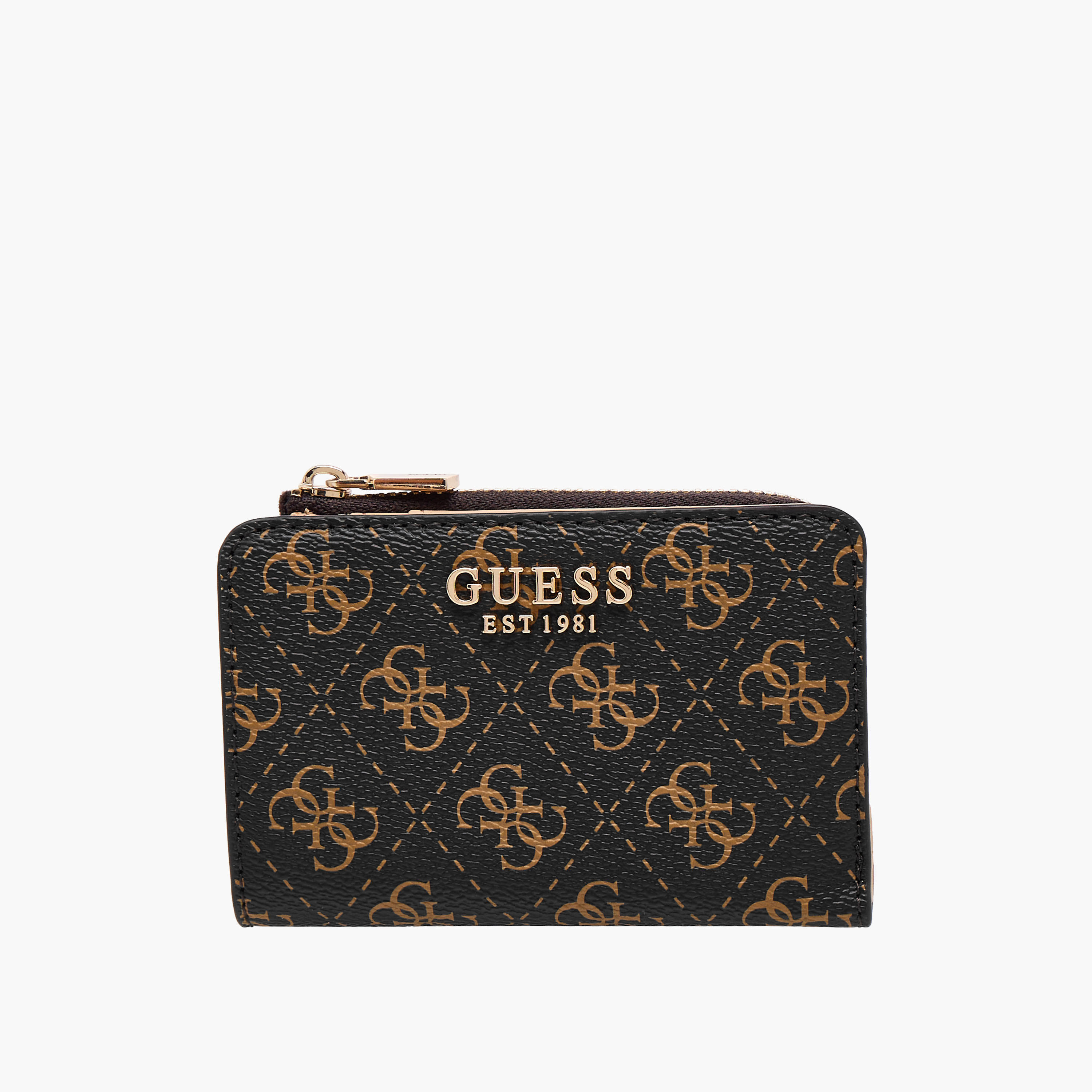 Guess Laurel Slg Phone Cro Monogram Print Card Holder-women-bagsandwallets-wallets-image-1