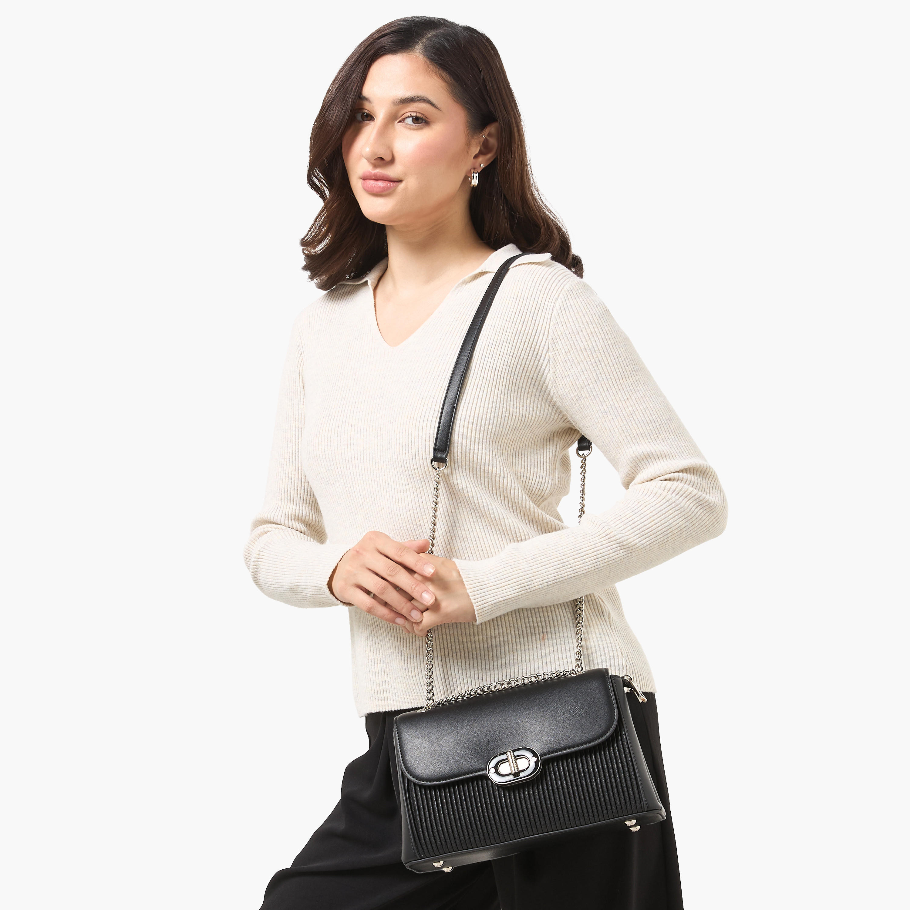 شنطة كروس بودي مضلعة مع محفظة من كريسبيلا-women-bagsandwallets-handbags-image-2