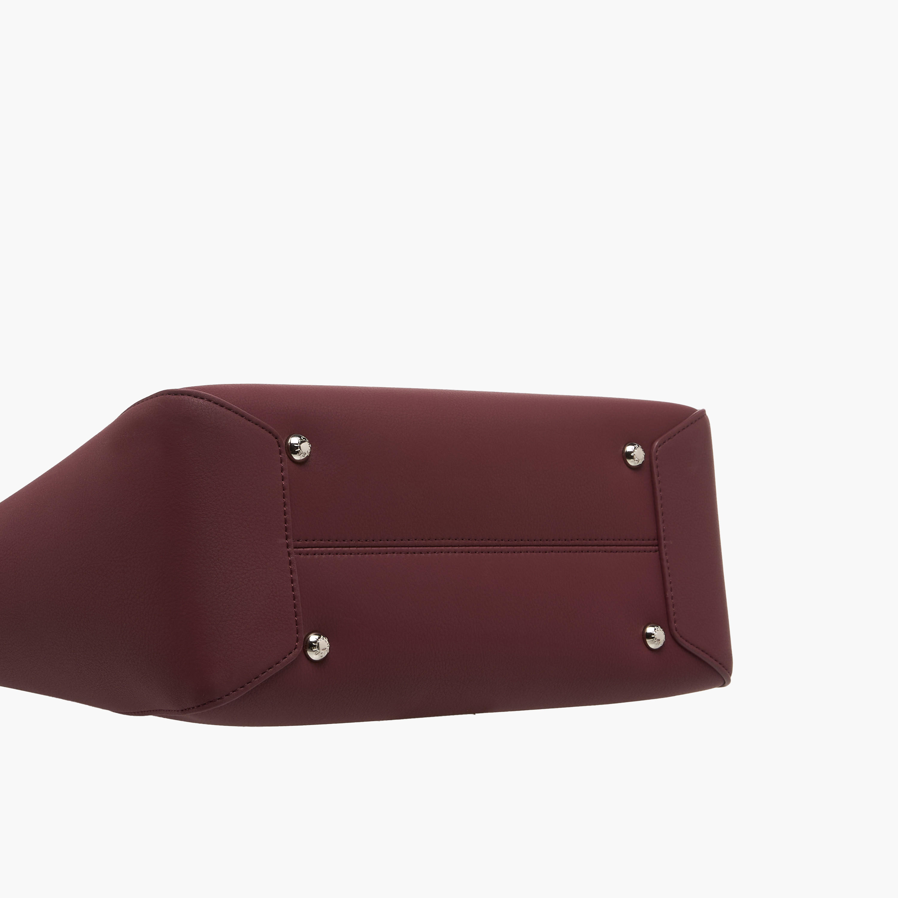 Chrisbella Scarf Detail Tote Bag with Wallet-women-bagsandwallets-handbags-image-9