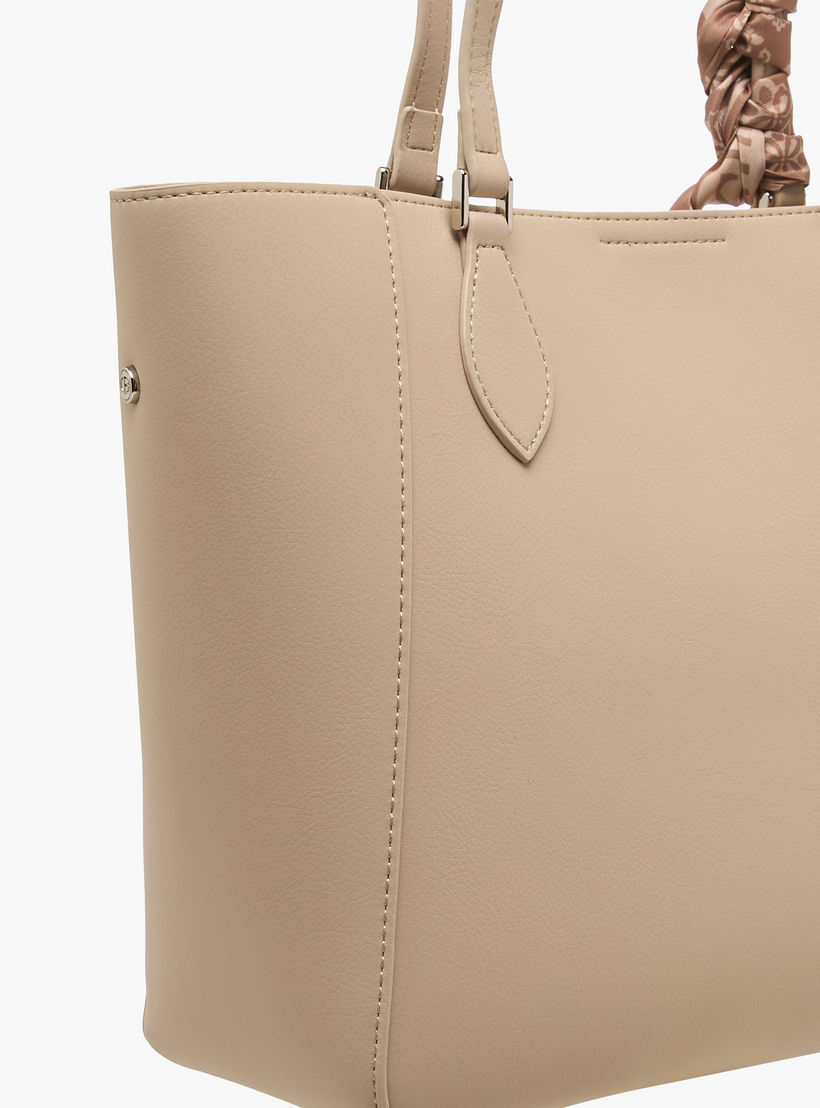 Chrisbella Scarf Detail Tote Bag with Wallet-women-bagsandwallets-handbags-image-8