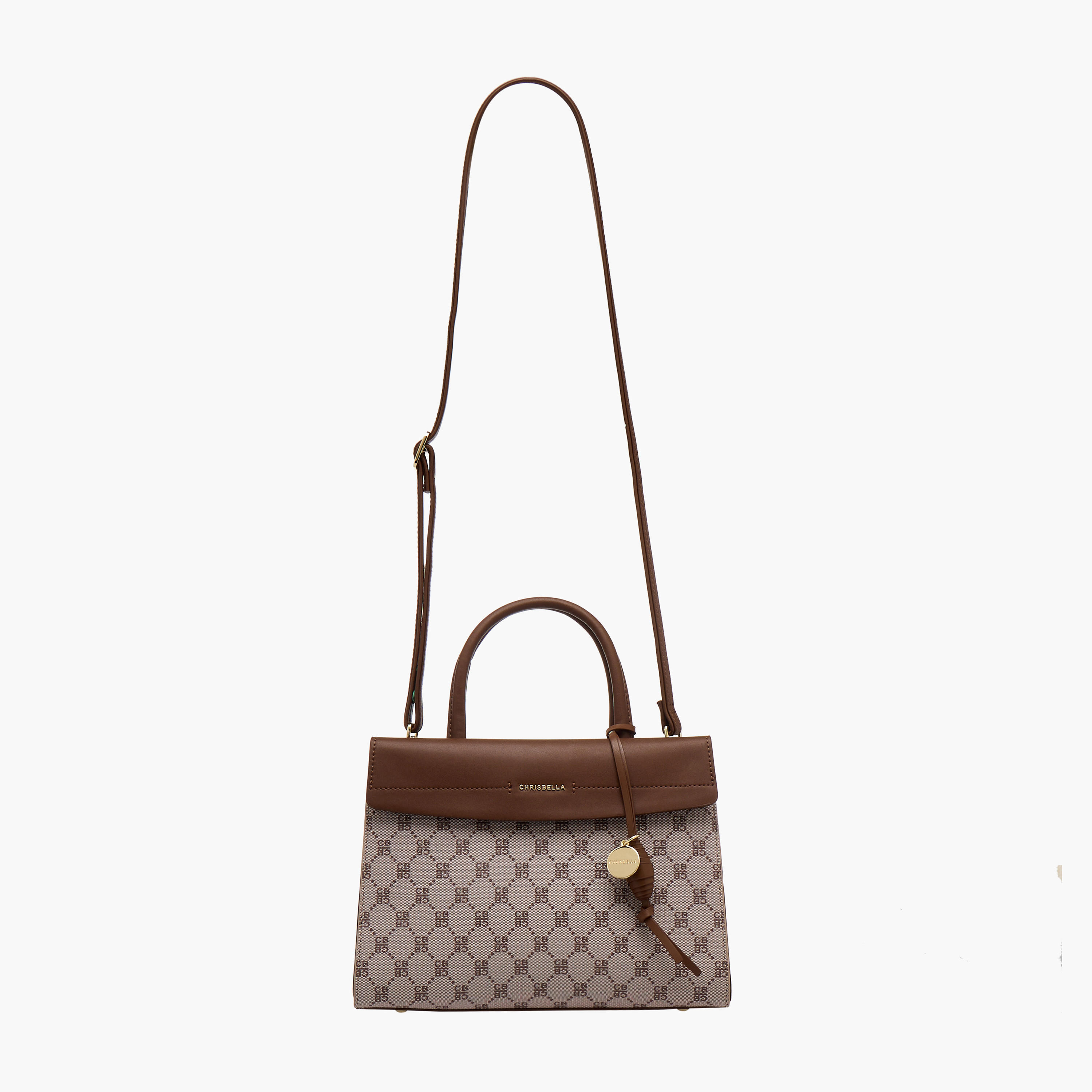 Chrisbella Monogram Print Crossbody Bag with Coin Pouch-women-bagsandwallets-handbags-image-3