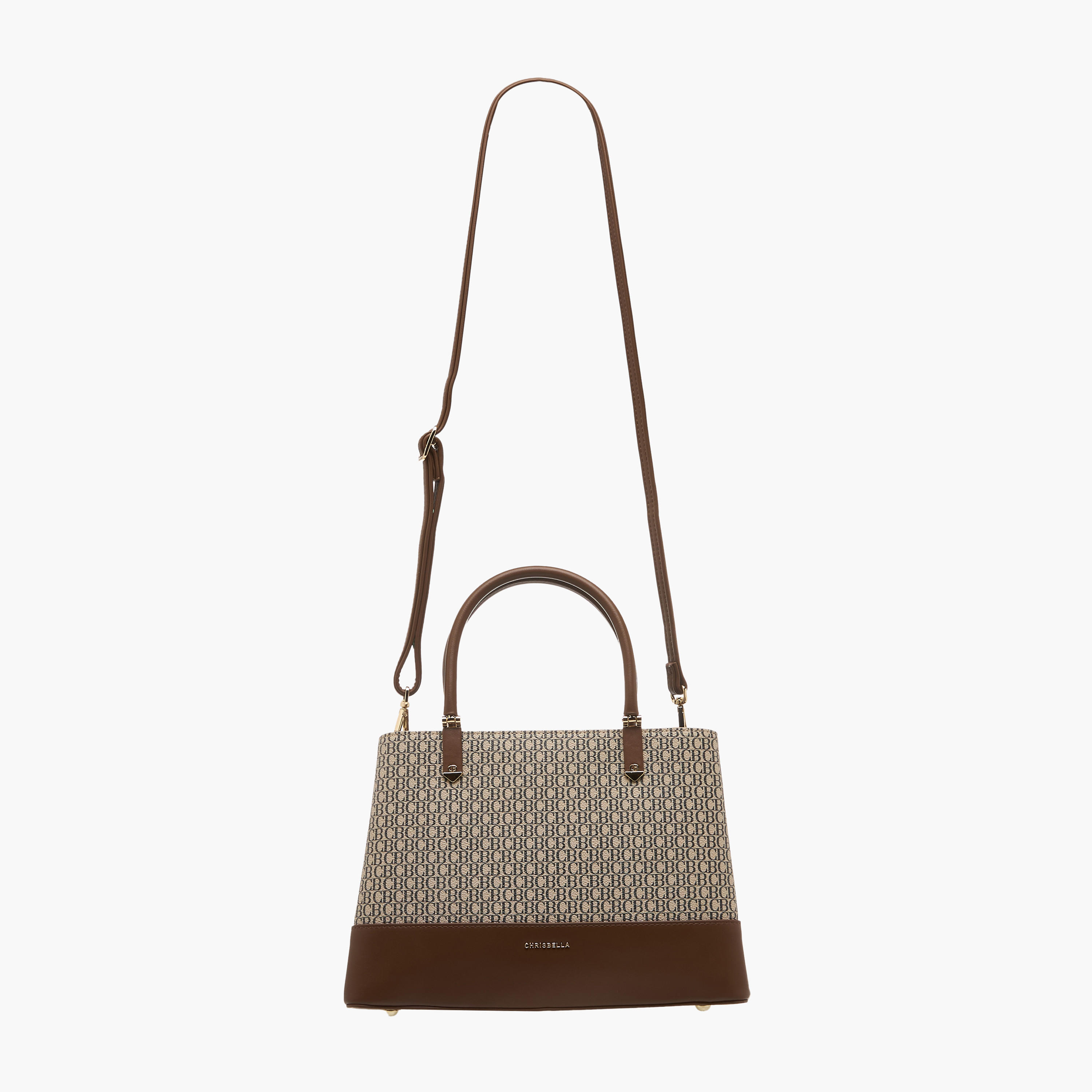 Chrisbella Monogram Print Crossbody Bag with Coin Pouch-women-bagsandwallets-handbags-image-3