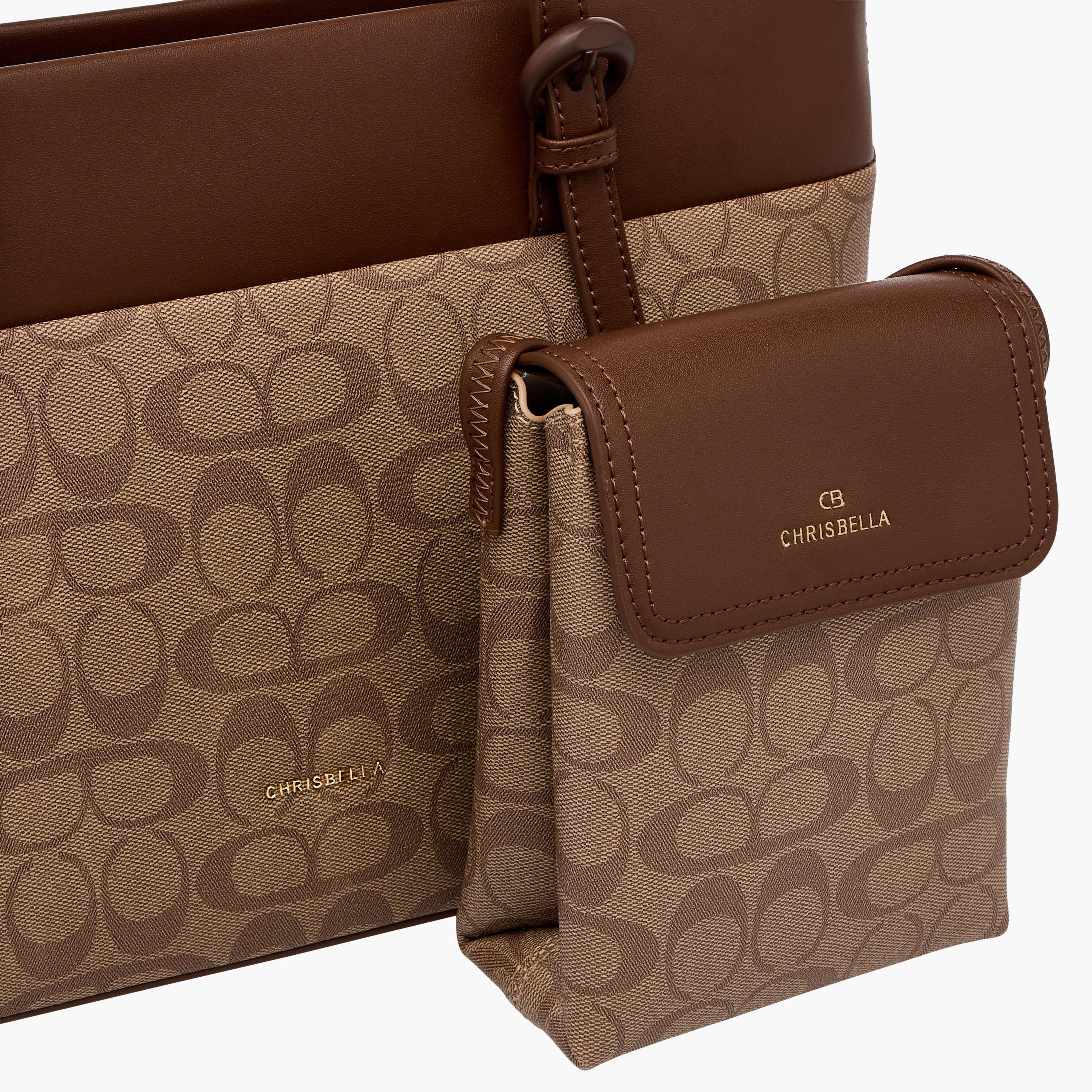 Chrisbella Monogram Print Tote Bag with Crossbody Bag-women-bagsandwallets-handbags-image-6