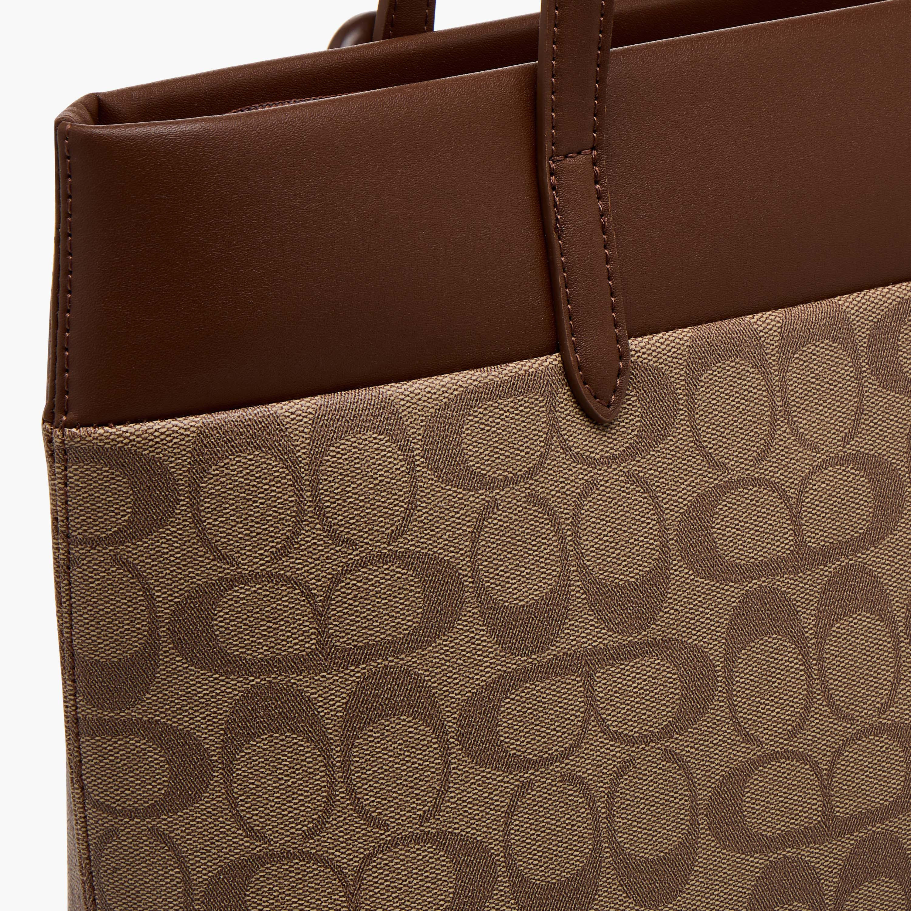 Chrisbella Monogram Print Tote Bag with Crossbody Bag-women-bagsandwallets-handbags-image-7