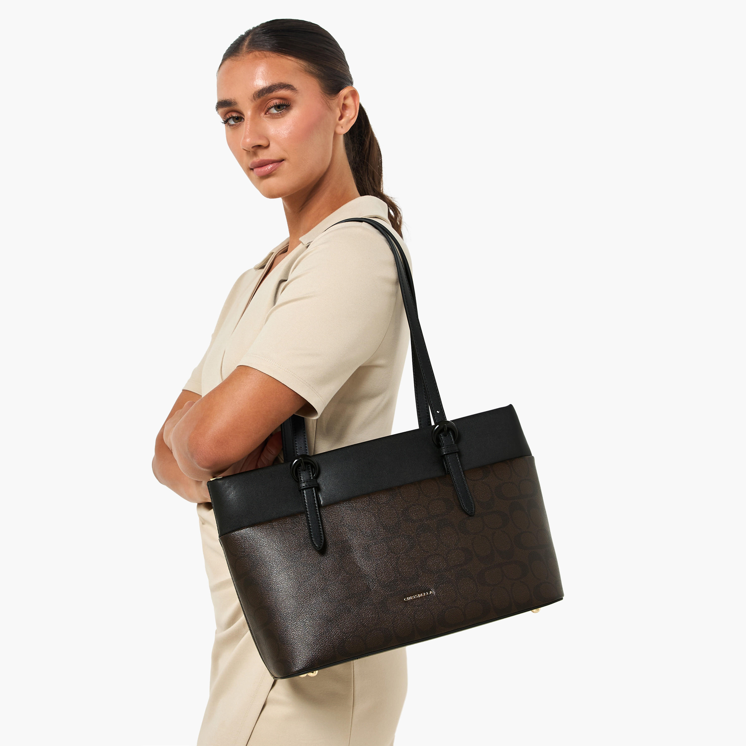 شنطة كروس بودي وشنطة توتي بطبعات مونوجرام من كريسبيلا-women-bagsandwallets-handbags-image-2