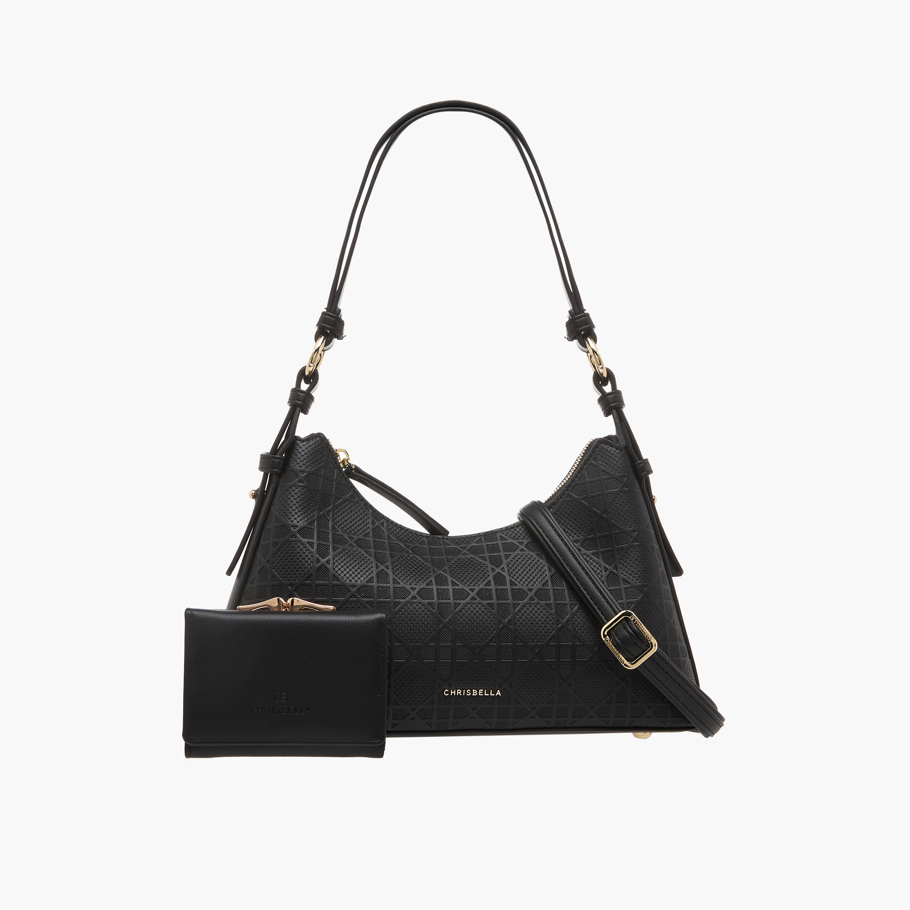 شنطة كروس بودي بدلاية مع محفظة من كريسبيلا-women-bagsandwallets-handbags-image-1