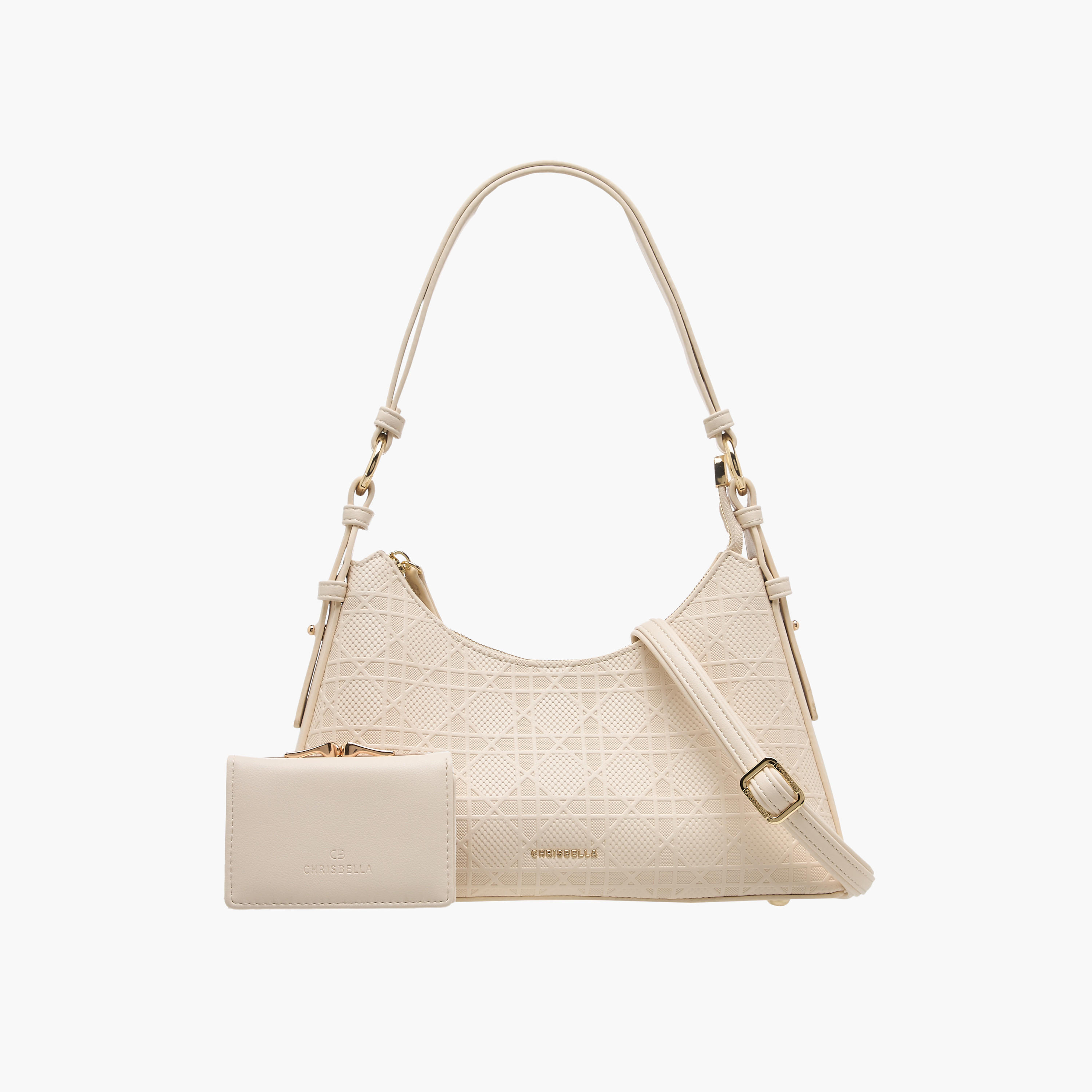 Chrisbella Charm Detail Crossbody Bag with Coin Purse-women-bagsandwallets-handbags-image-1