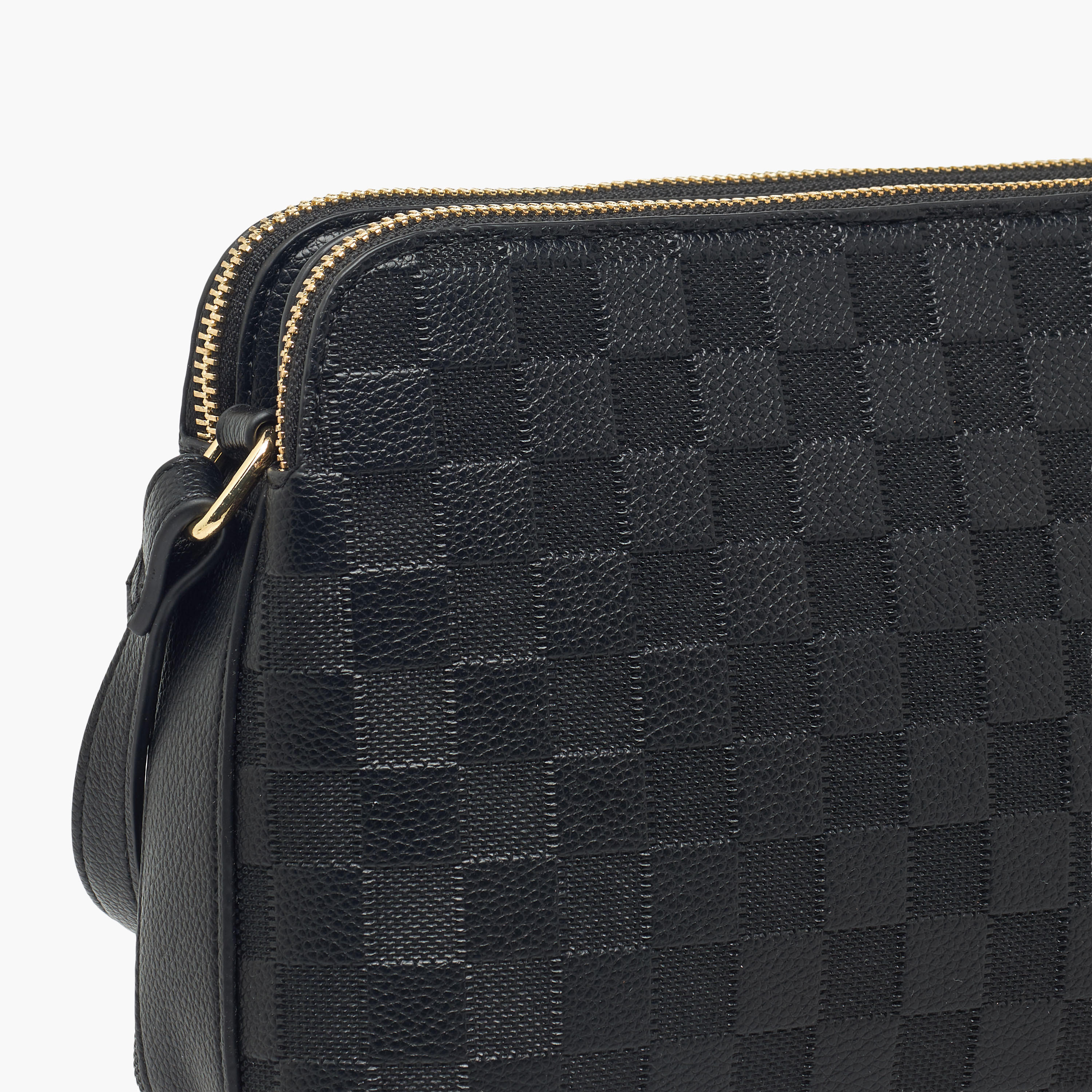 Bessie London Checked Crossbody Bag with Coin Pouch-women-bagsandwallets-handbags-image-7