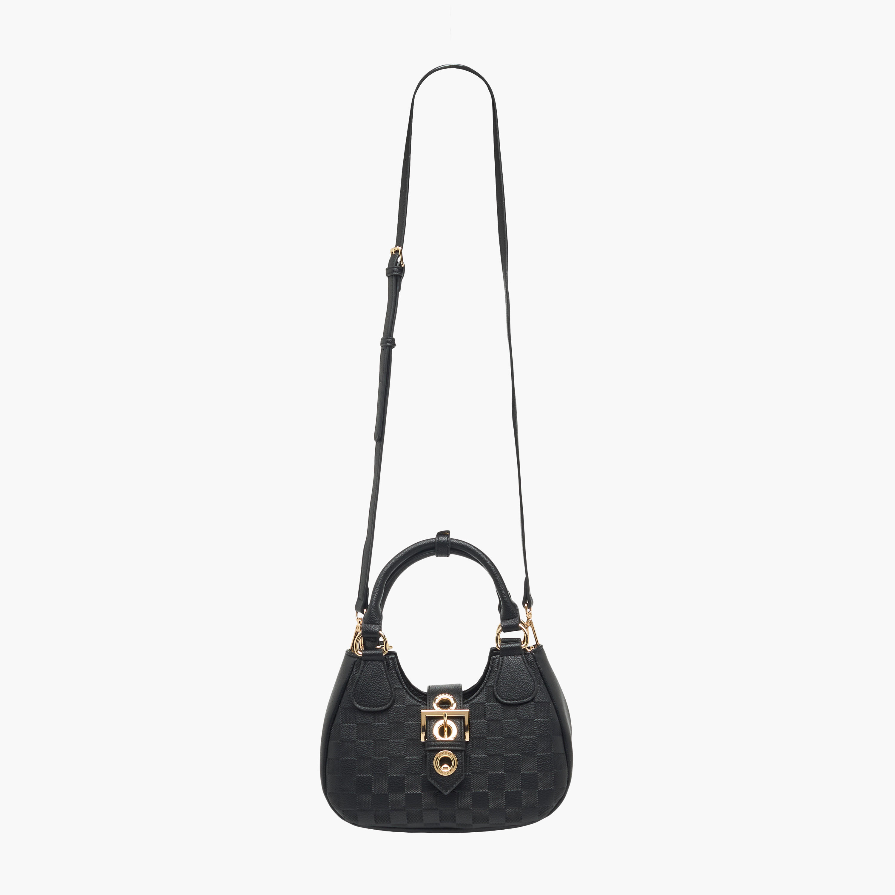 شنطة كروس بودي كاروهات بحزام قابل للفصل من بيسي لندن-women-bagsandwallets-handbags-image-3