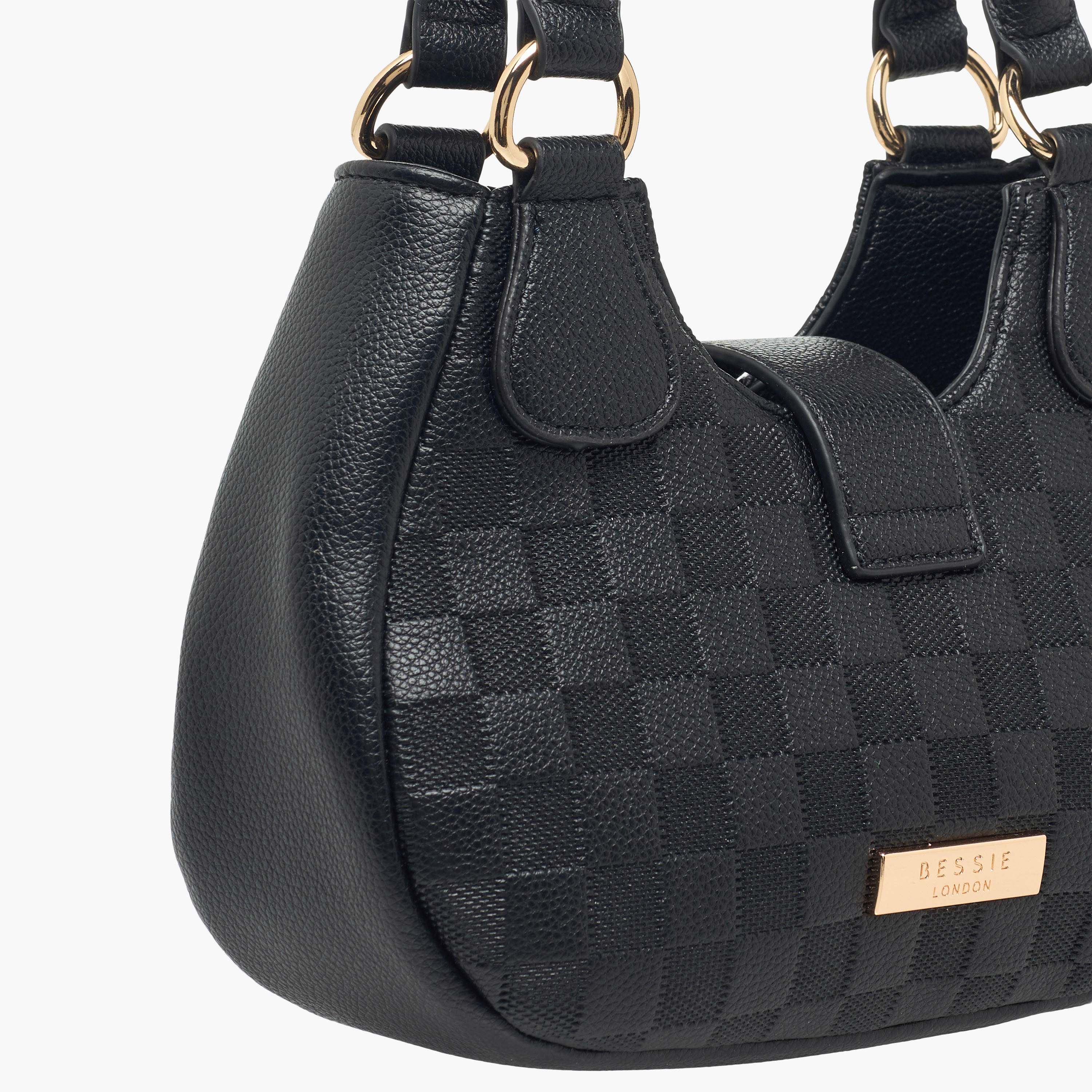 شنطة كروس بودي كاروهات بحزام قابل للفصل من بيسي لندن-women-bagsandwallets-handbags-image-6