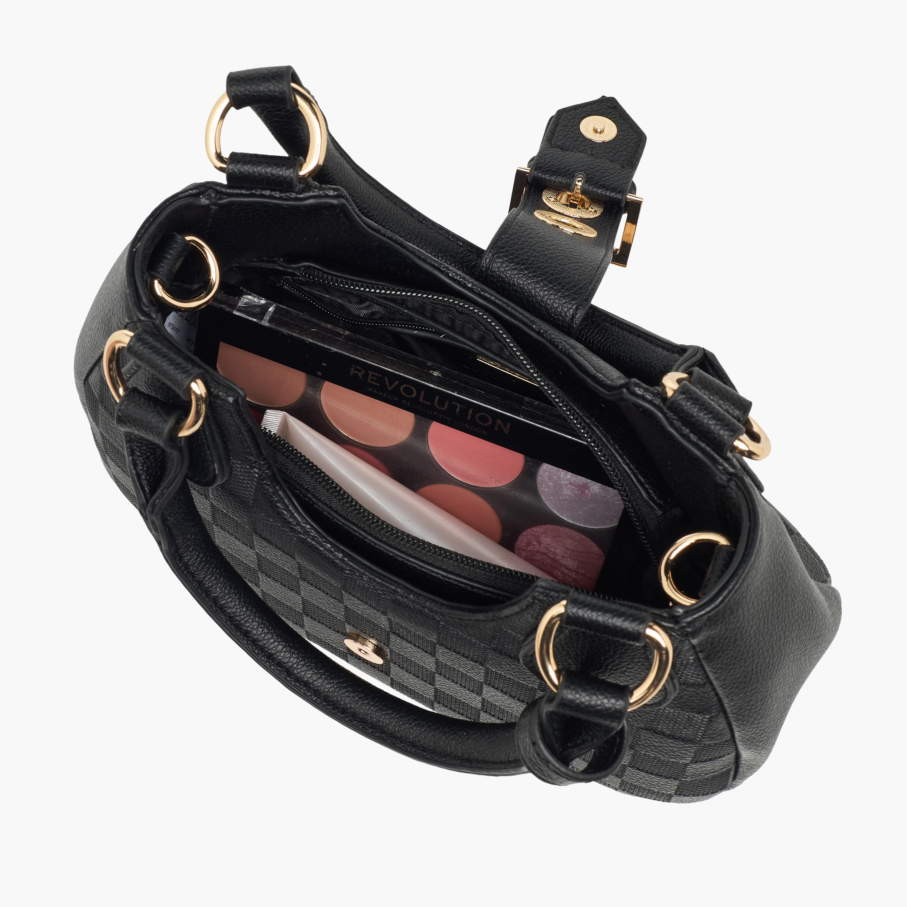 شنطة كروس بودي كاروهات بحزام قابل للفصل من بيسي لندن-women-bagsandwallets-handbags-image-9
