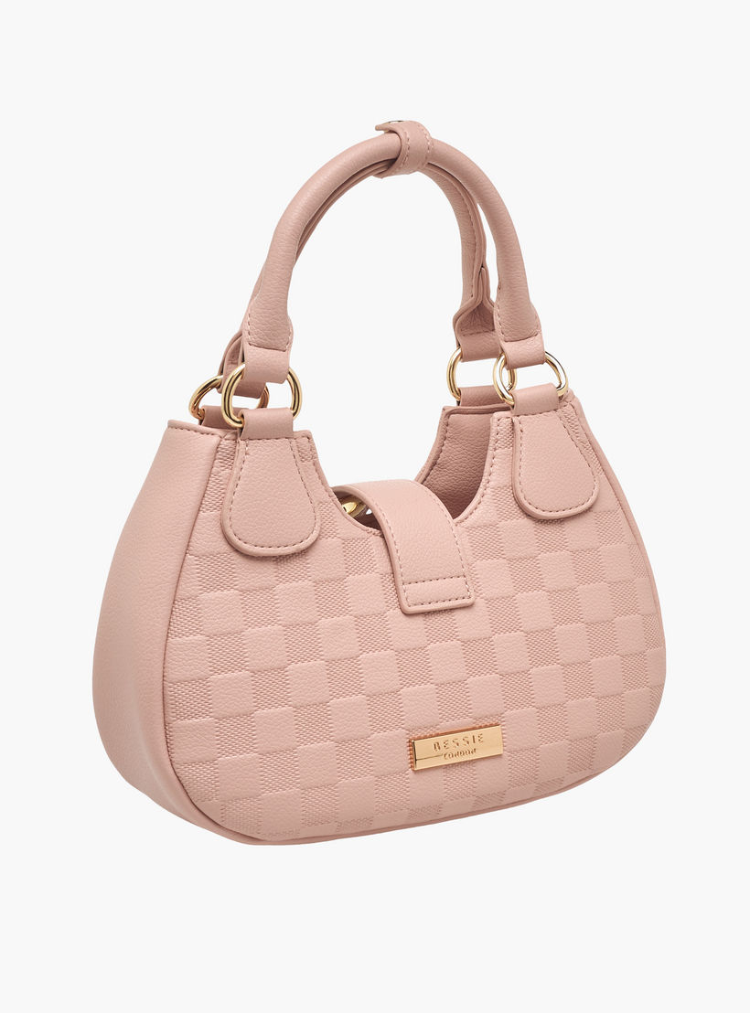 شنطة باجيت كاروهات بحزام قابل للفصل من بيسي لندن-women-bagsandwallets-handbags-image-4