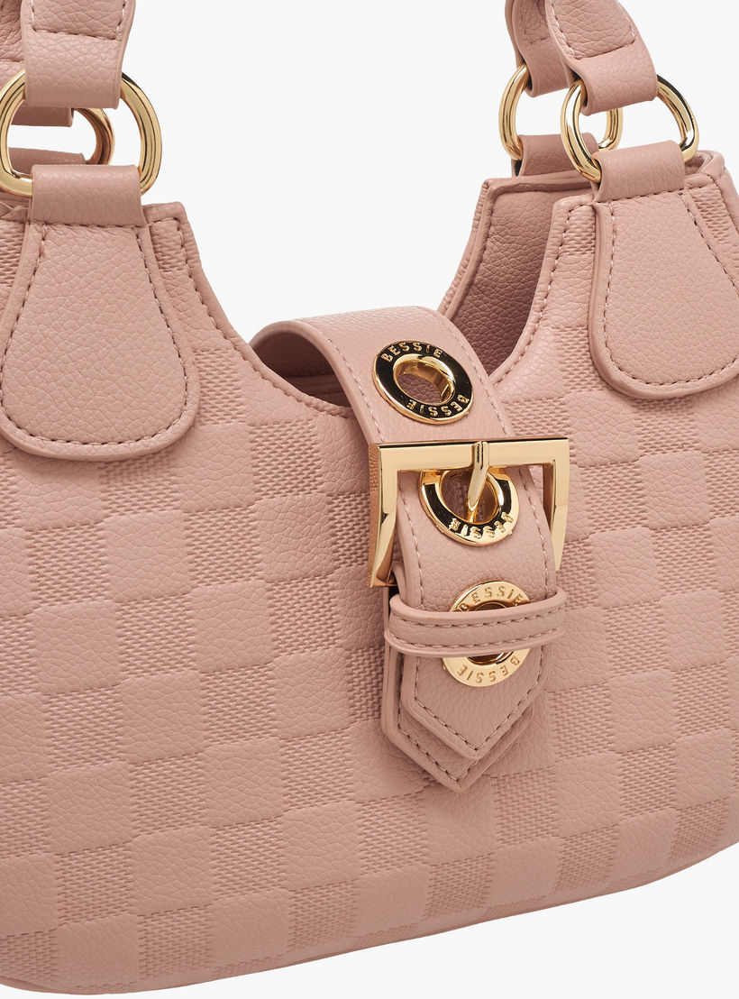 شنطة باجيت كاروهات بحزام قابل للفصل من بيسي لندن-women-bagsandwallets-handbags-image-5