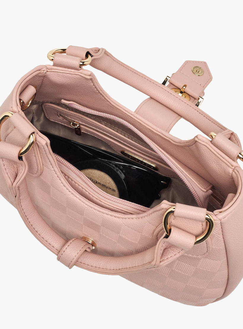 شنطة باجيت كاروهات بحزام قابل للفصل من بيسي لندن-women-bagsandwallets-handbags-image-9