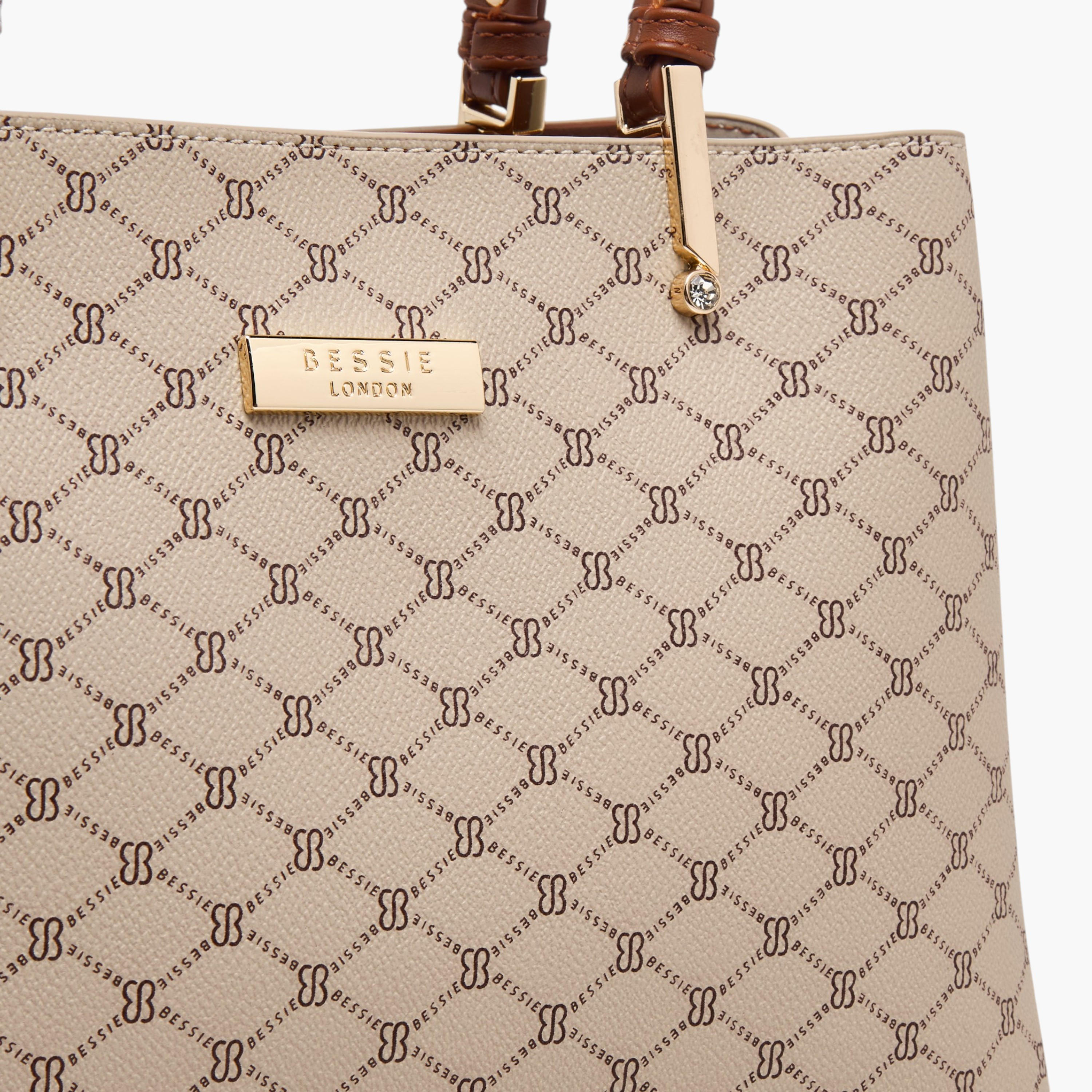 شنطة كروس بودي مربعات بحزتم قابل للفصل من بيسي لندن-women-bagsandwallets-handbags-image-4