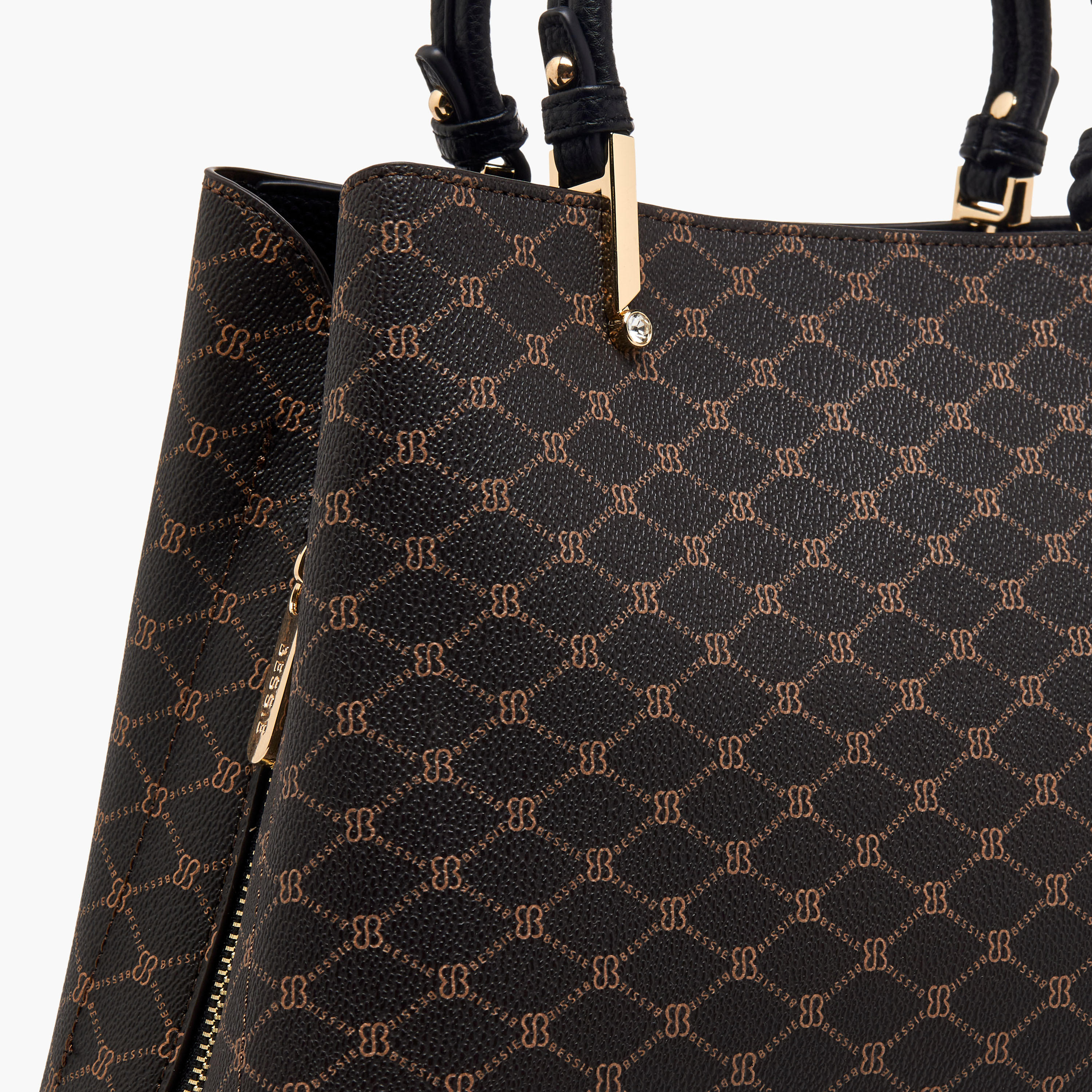 Bessie London Checked Crossbody Bag with Detachable Strap-women-bagsandwallets-handbags-image-6