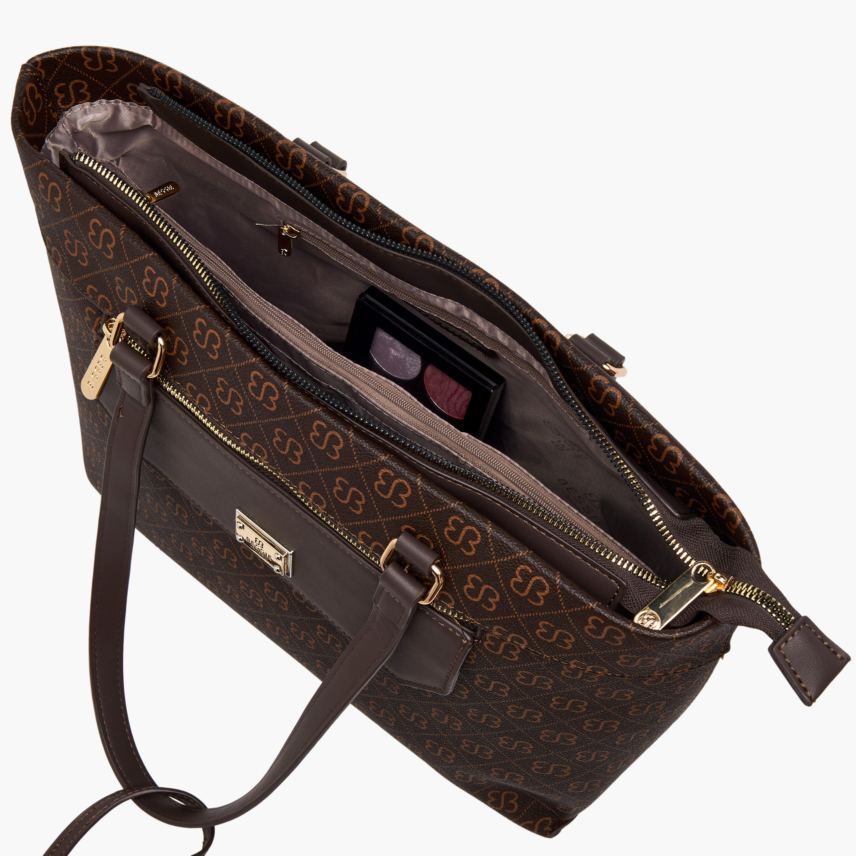 Bessie London Checked Crossbody Bag with Detachable Strap-women-bagsandwallets-handbags-image-9