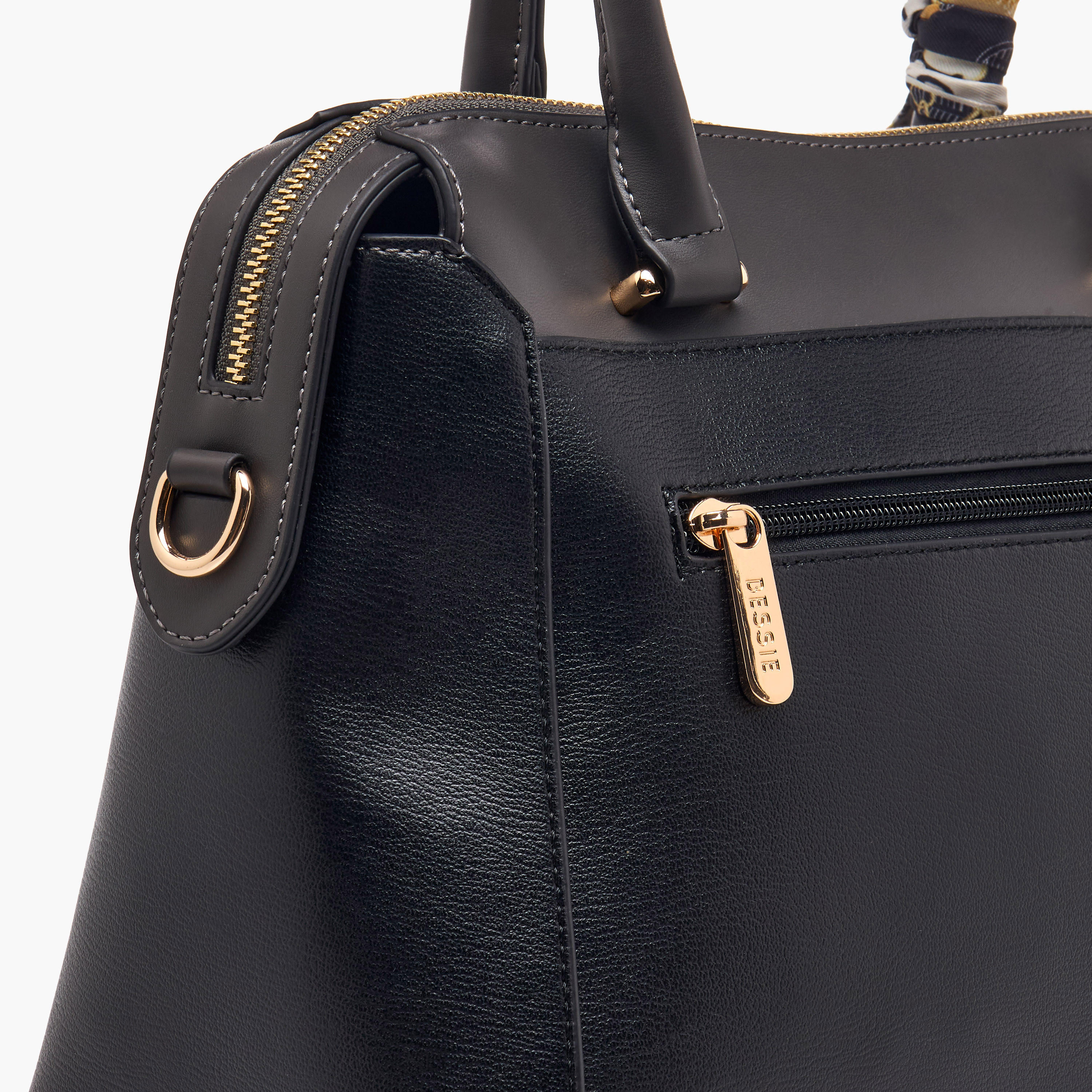شنطة توتي بزينة وشاح وحزام قابل للفصل من بيسي لندن-women-bagsandwallets-handbags-image-6