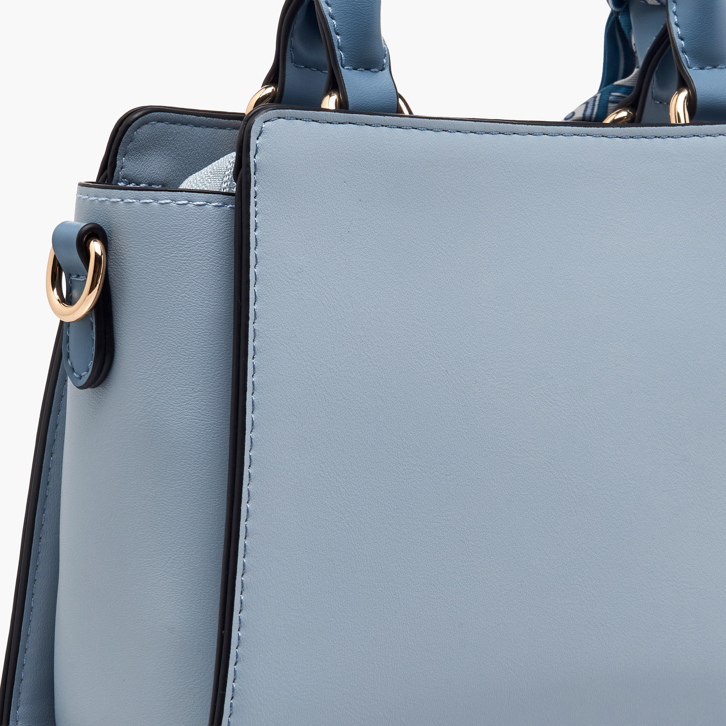 Bessie London Scarf Accent Crossbody Bag with Detachable Strap-women-bagsandwallets-handbags-image-6