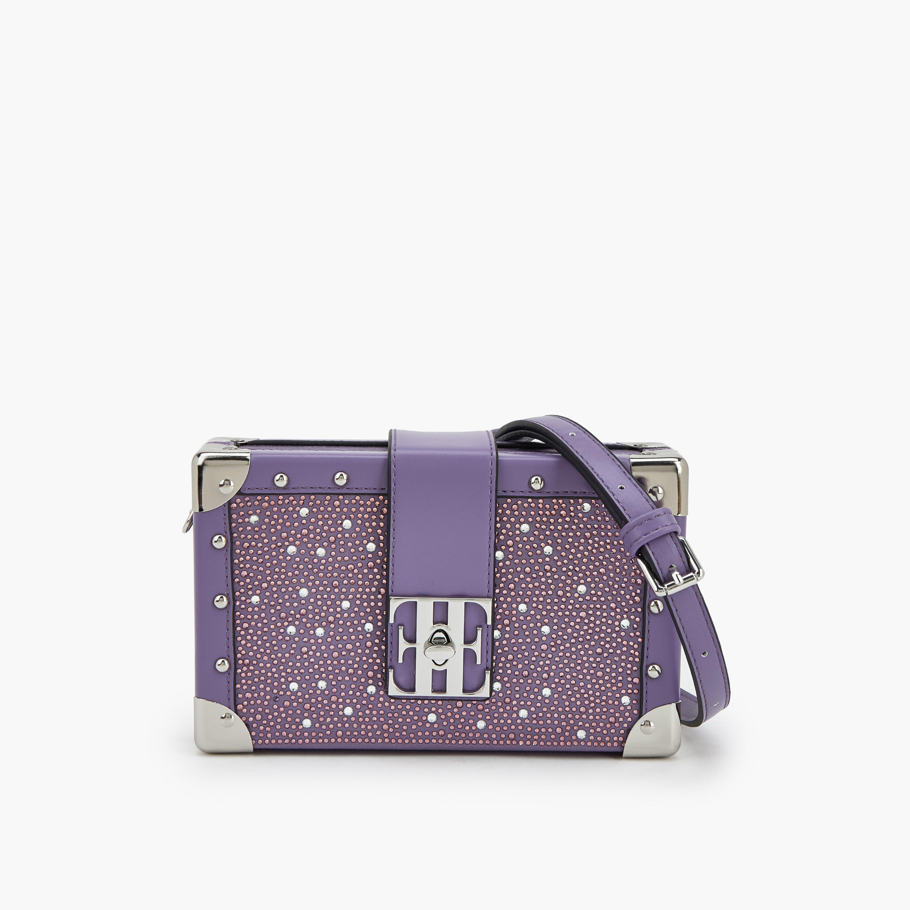 Elle Embellished Crossbody Bag with Twist Clasp-women-bagsandwallets-handbags-image-1
