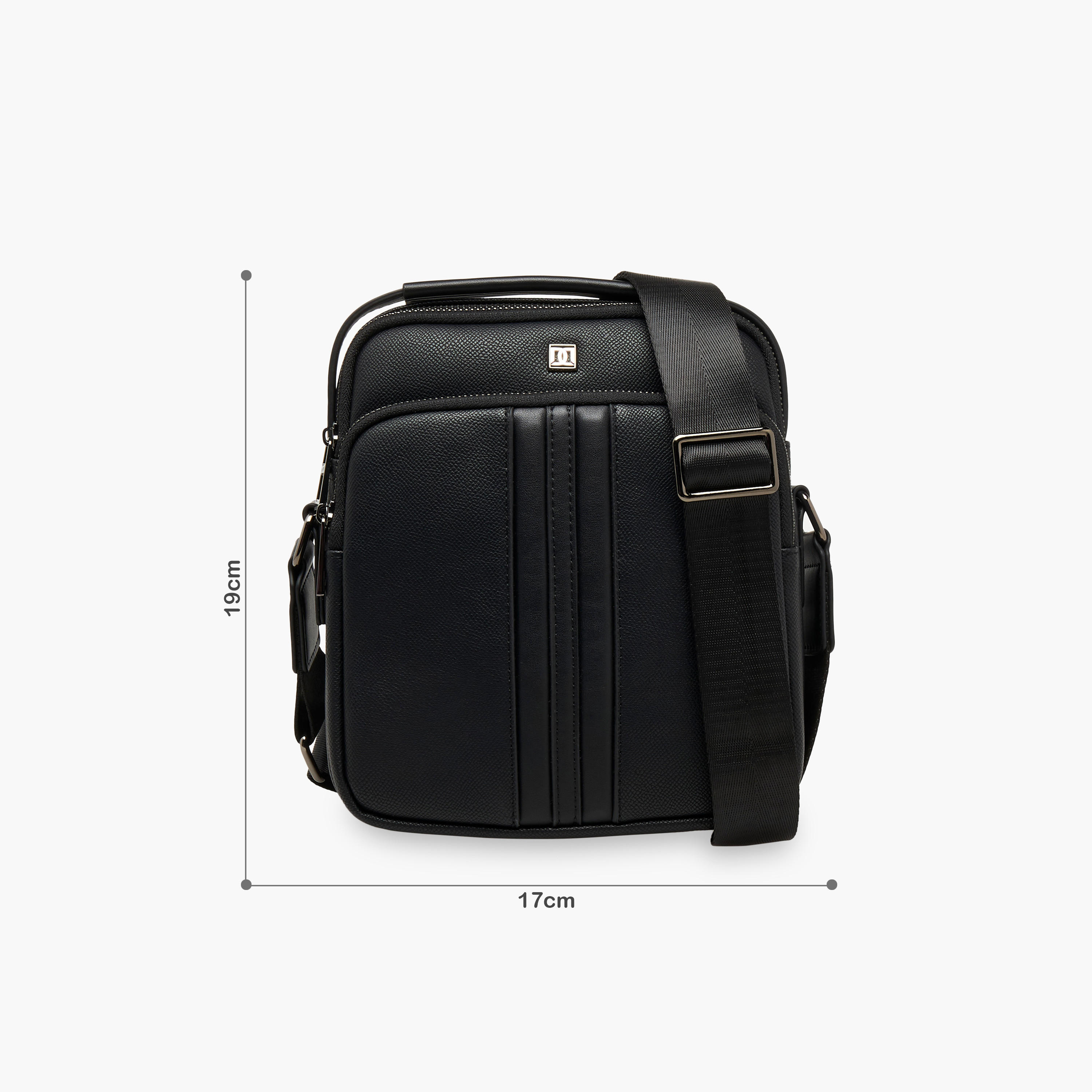 Duchini Men Adjustable Strap Crossbody Bag-men-bags-image-2