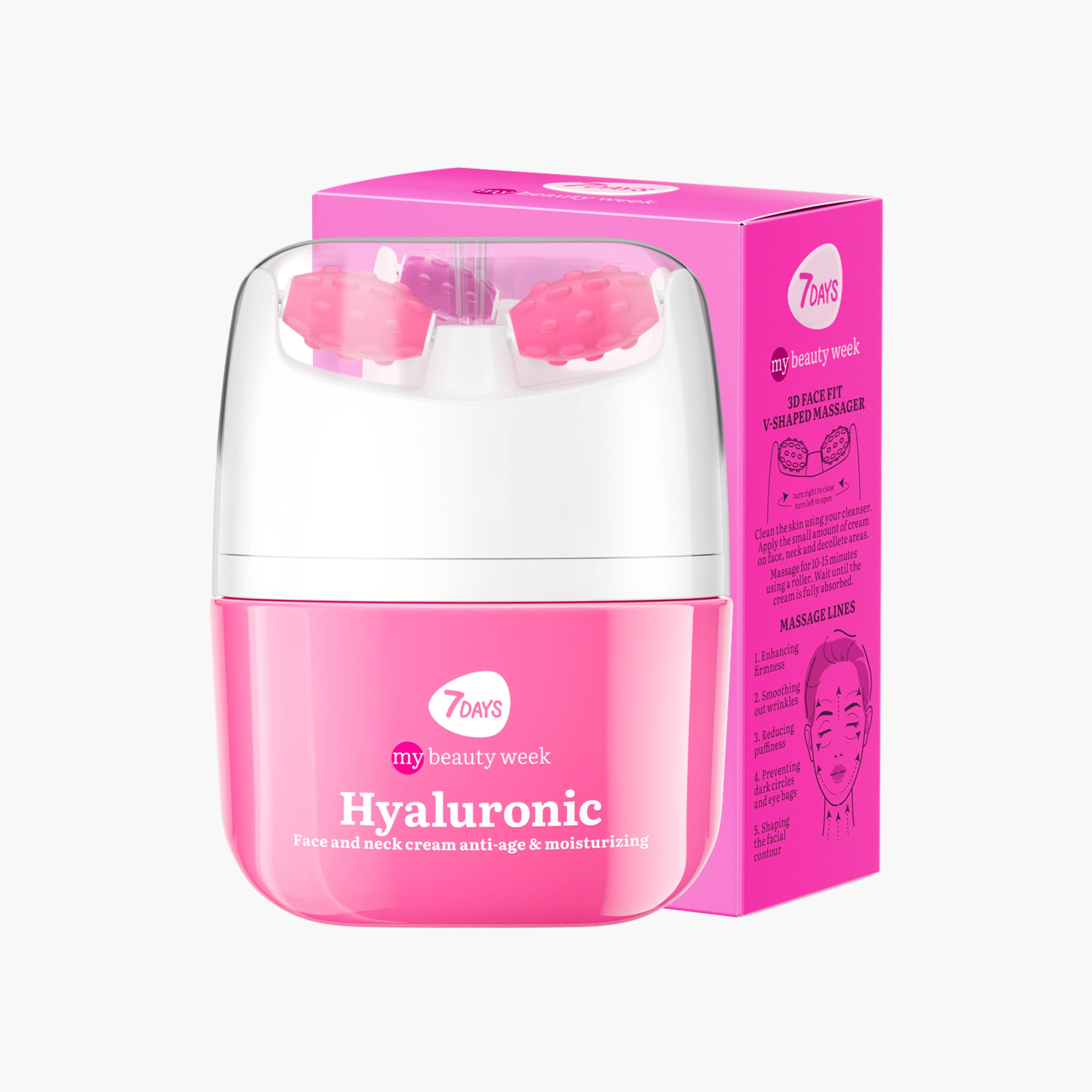 7days Hyaluronic Anti-Ageing Face Massager-beautyandpersonalcare-skin-moisturisers-facemoisturisers-image-1