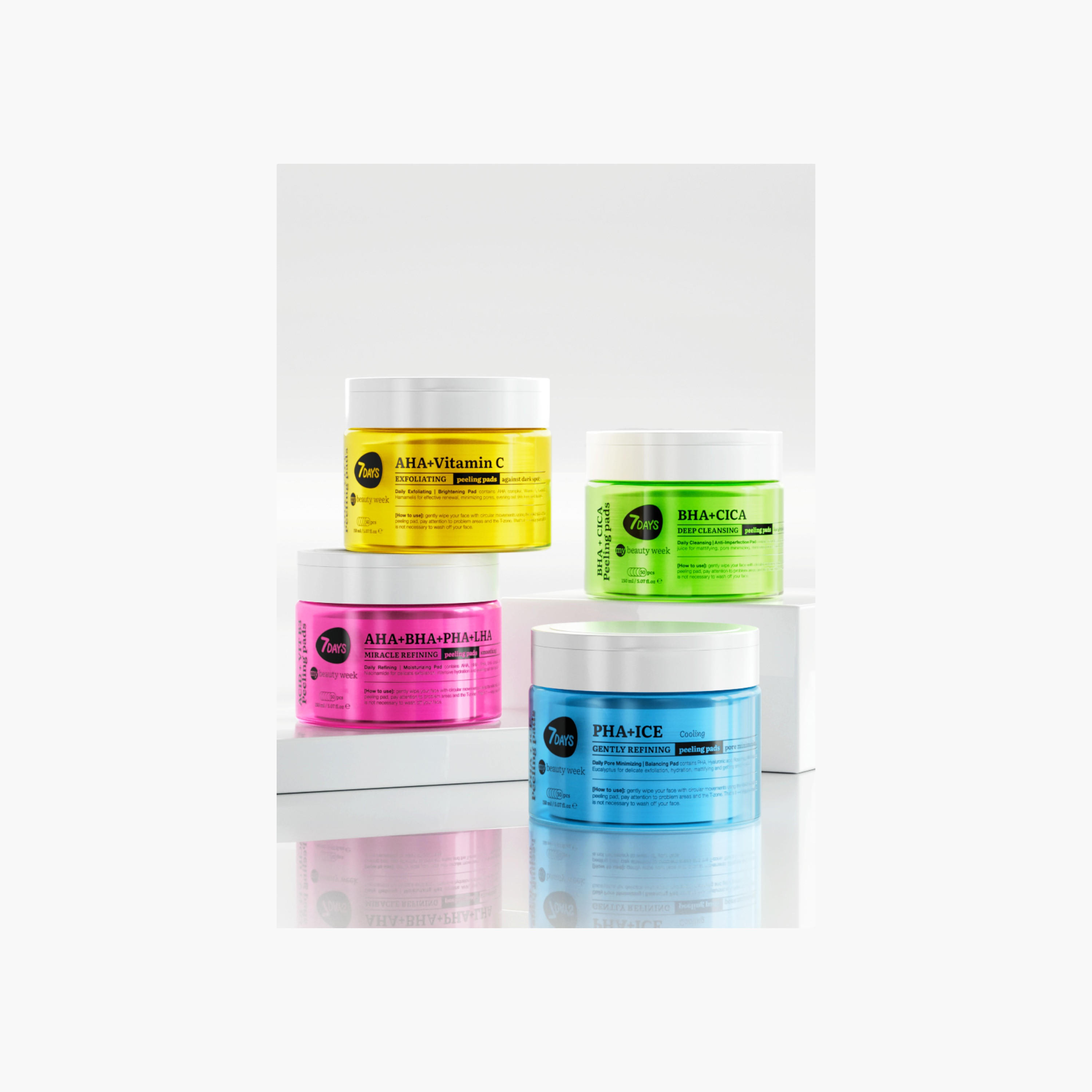 7days Refining Peeling Pads 50pcs-beautyandpersonalcare-skin-cleansers-tonerandmists-image-3