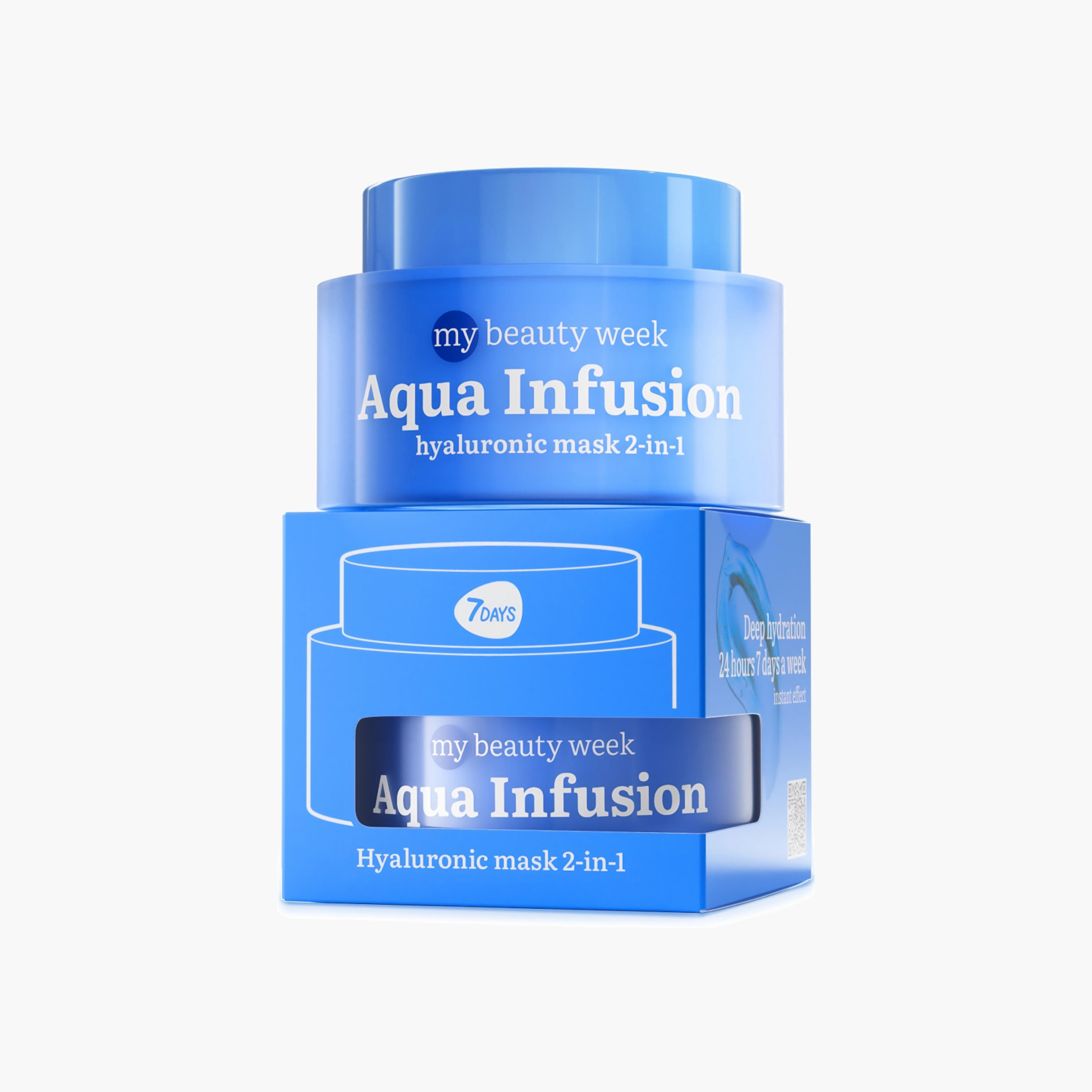 قناع الوجه أكوا إنفيوجن بالهيالورونيك-beautyandpersonalcare-skin-masks-masksandpeels-image-3