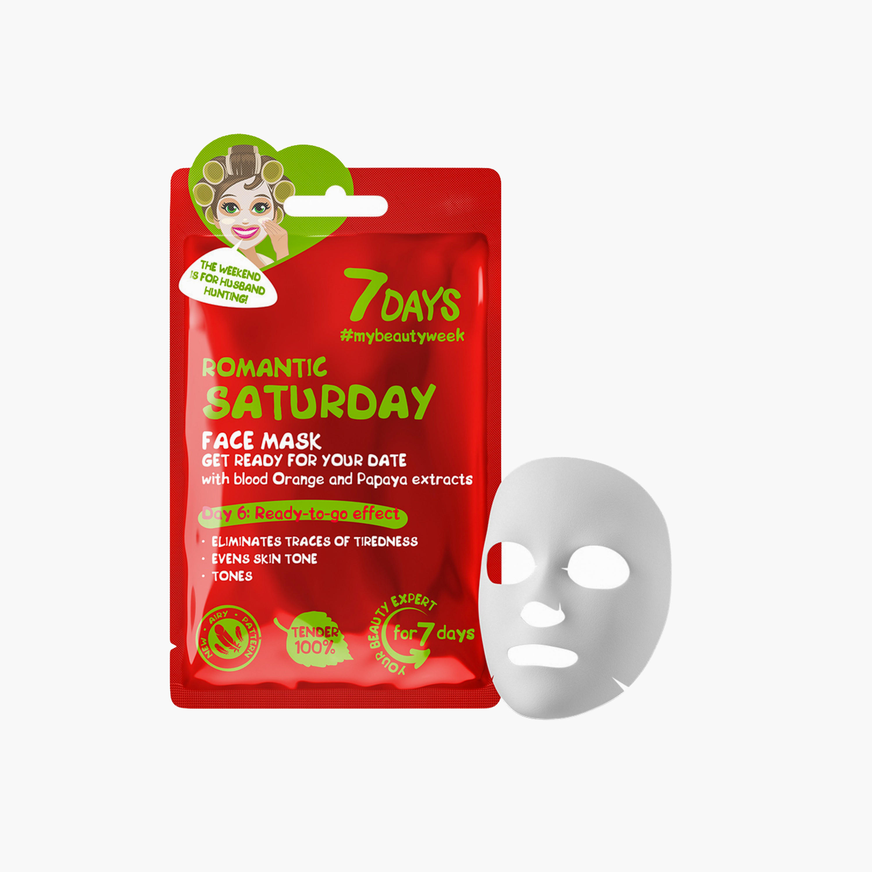 7days Extract Infused Face Mask-beautyandpersonalcare-skin-masks-sheetmask-image-1