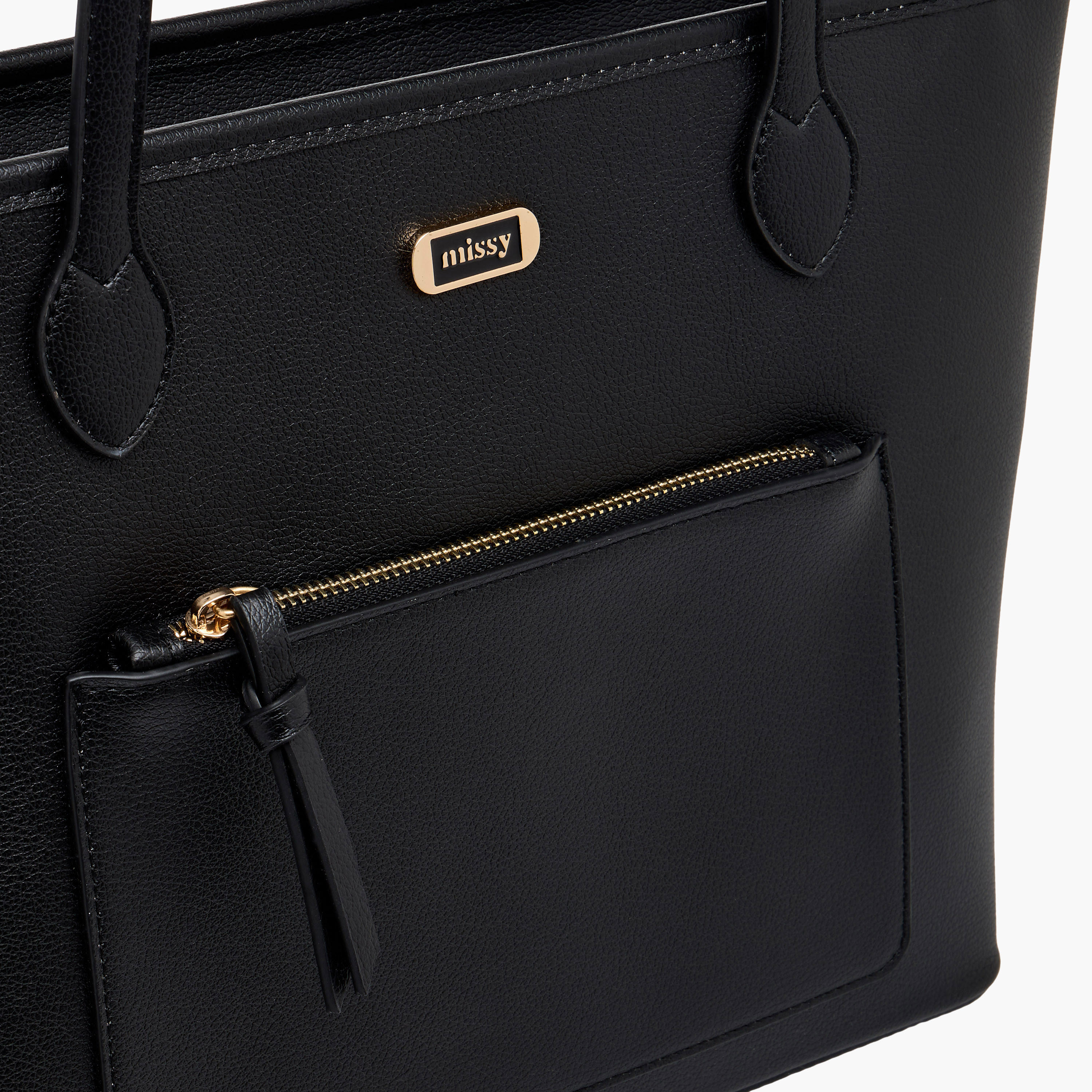 شنطة توتي بمقابض مزدوجة وطبعات مونوجرام من ميسي-women-bagsandwallets-handbags-image-4