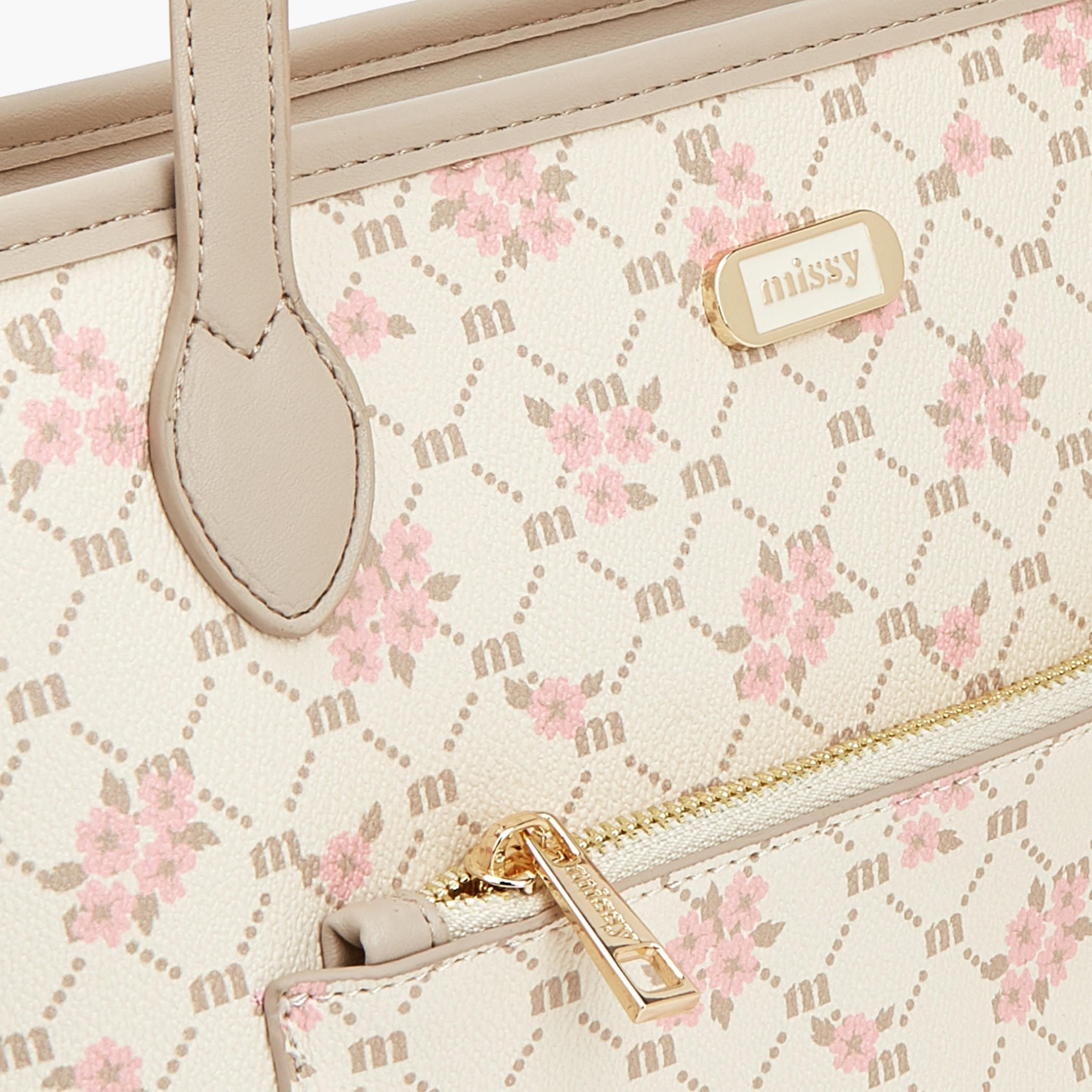 Missy Monogram Print Tote Bag with Double Handle-women-bagsandwallets-handbags-image-3
