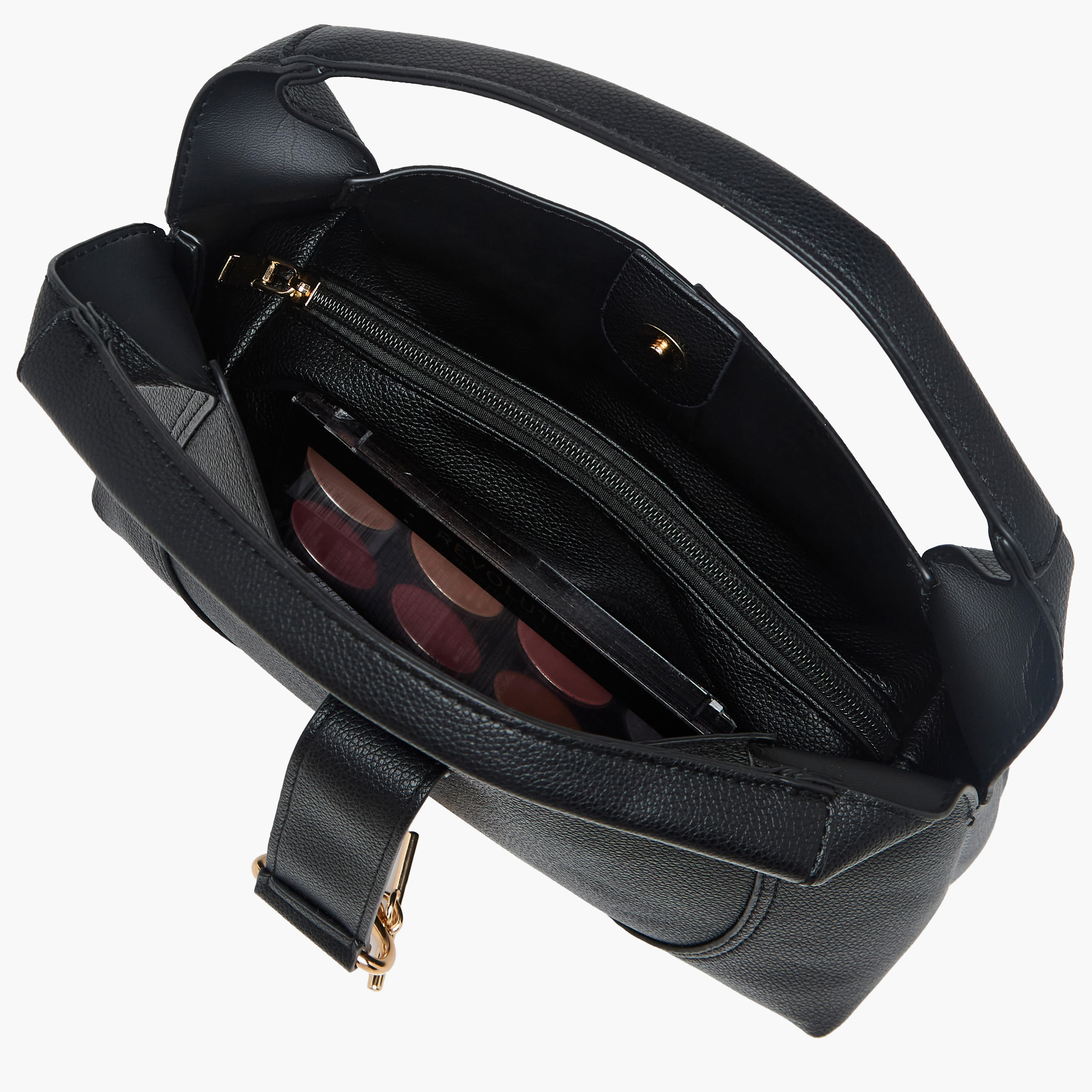 Sasha Tom Textured Hobo Bag with Pouch-women-bagsandwallets-handbags-image-10
