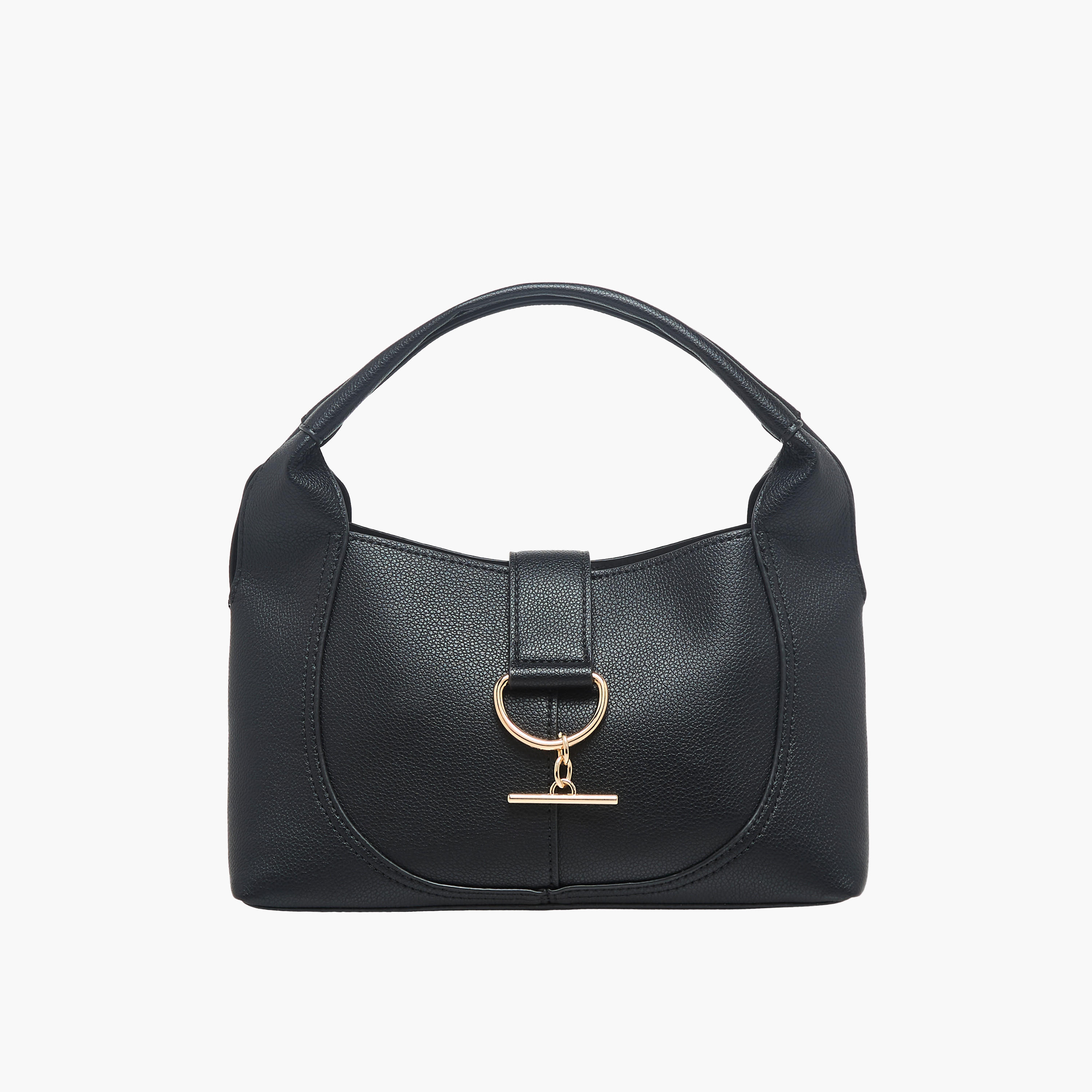 Sasha Tom Textured Hobo Bag with Pouch-women-bagsandwallets-handbags-image-3