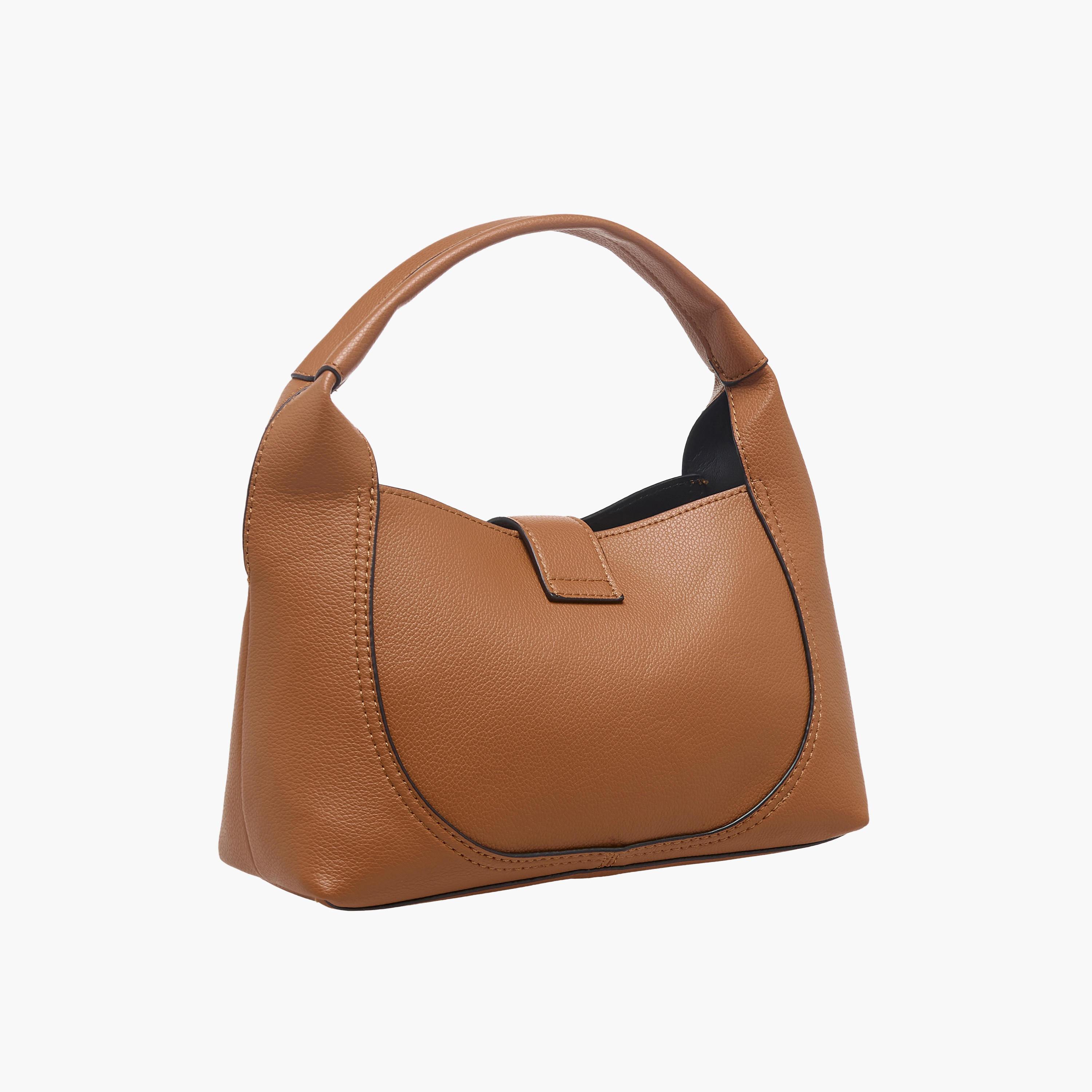Sasha Tom Textured Hobo Bag with Pouch-women-bagsandwallets-handbags-image-4