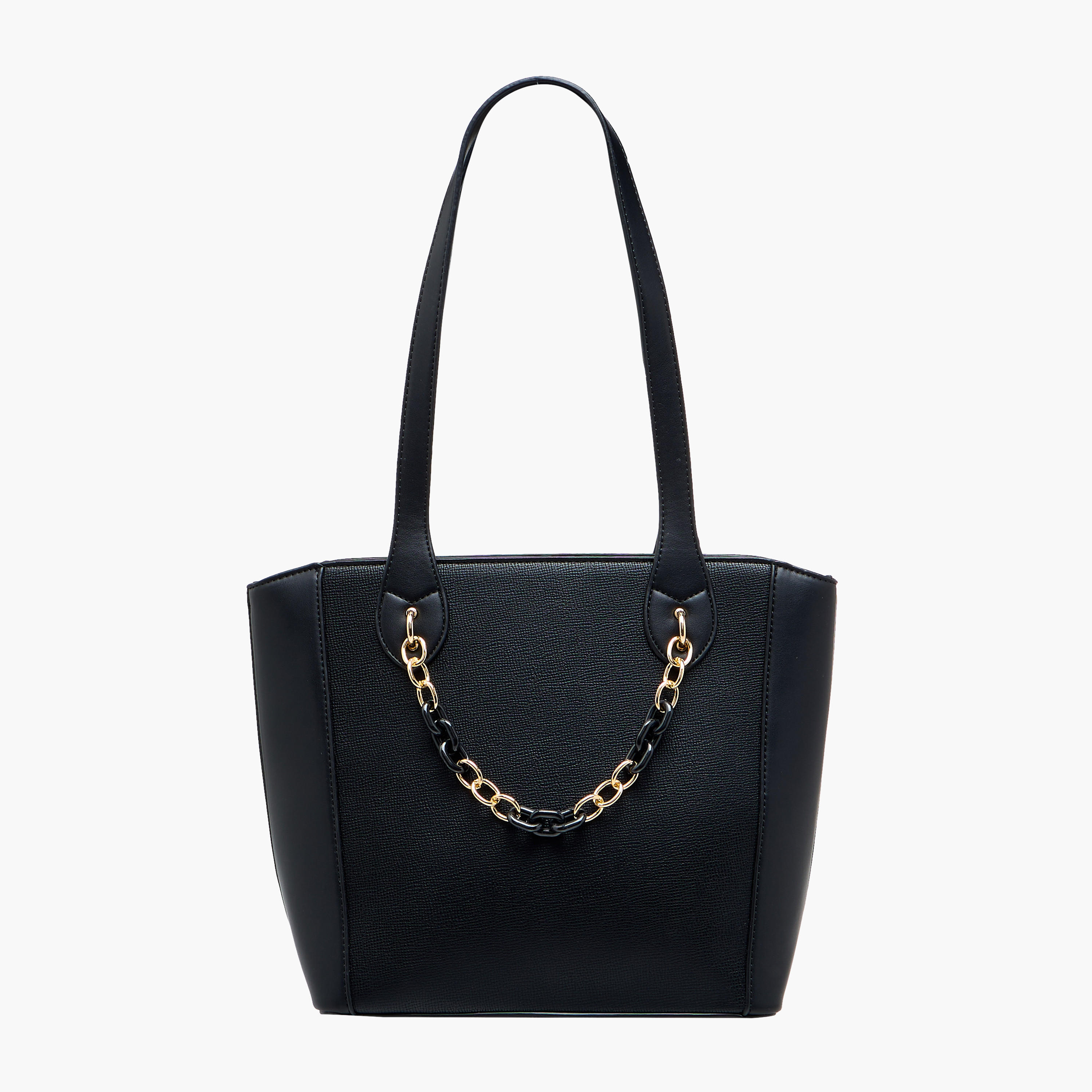 Sasha Tom Tote Bag with Chain Detail-women-bagsandwallets-handbags-image-1