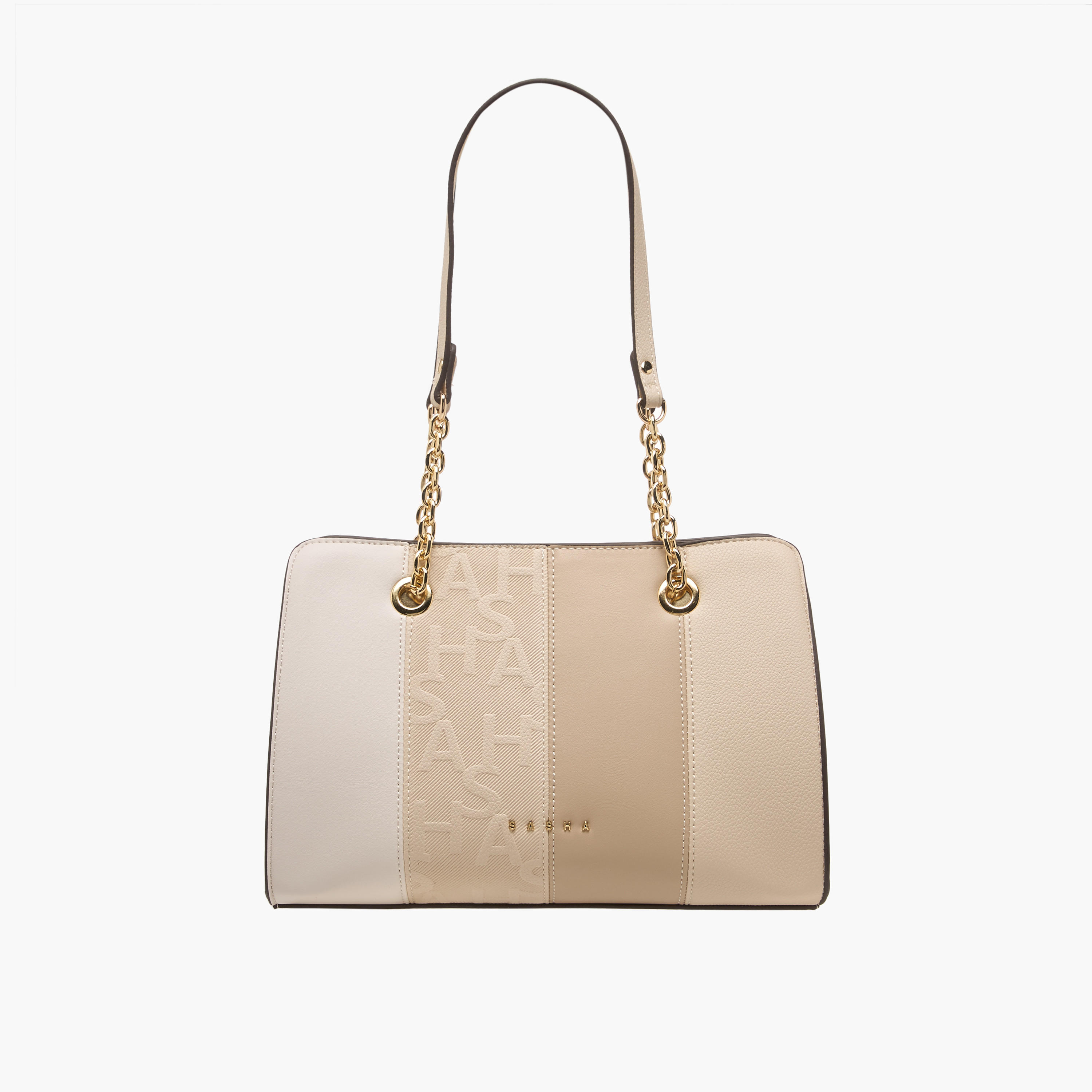 طقم شنطة توتي بارزة الملمس بسحاب إغلاق قطعتين كود من ساشا-women-bagsandwallets-handbags-image-1