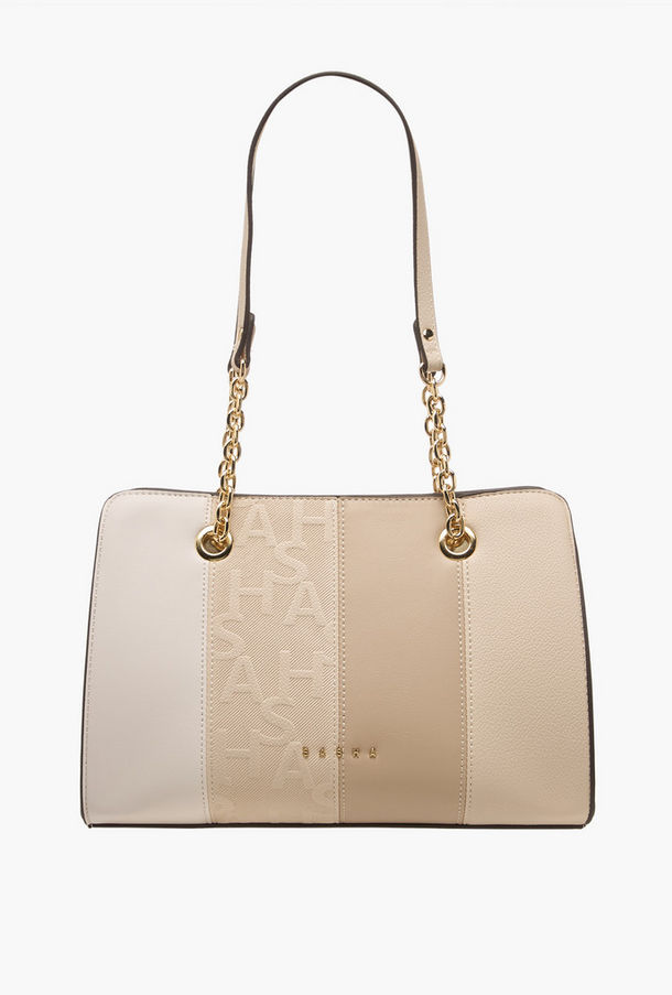 طقم شنطة توتي بارزة الملمس بسحاب إغلاق قطعتين كود من ساشا-women-bagsandwallets-handbags-image-1