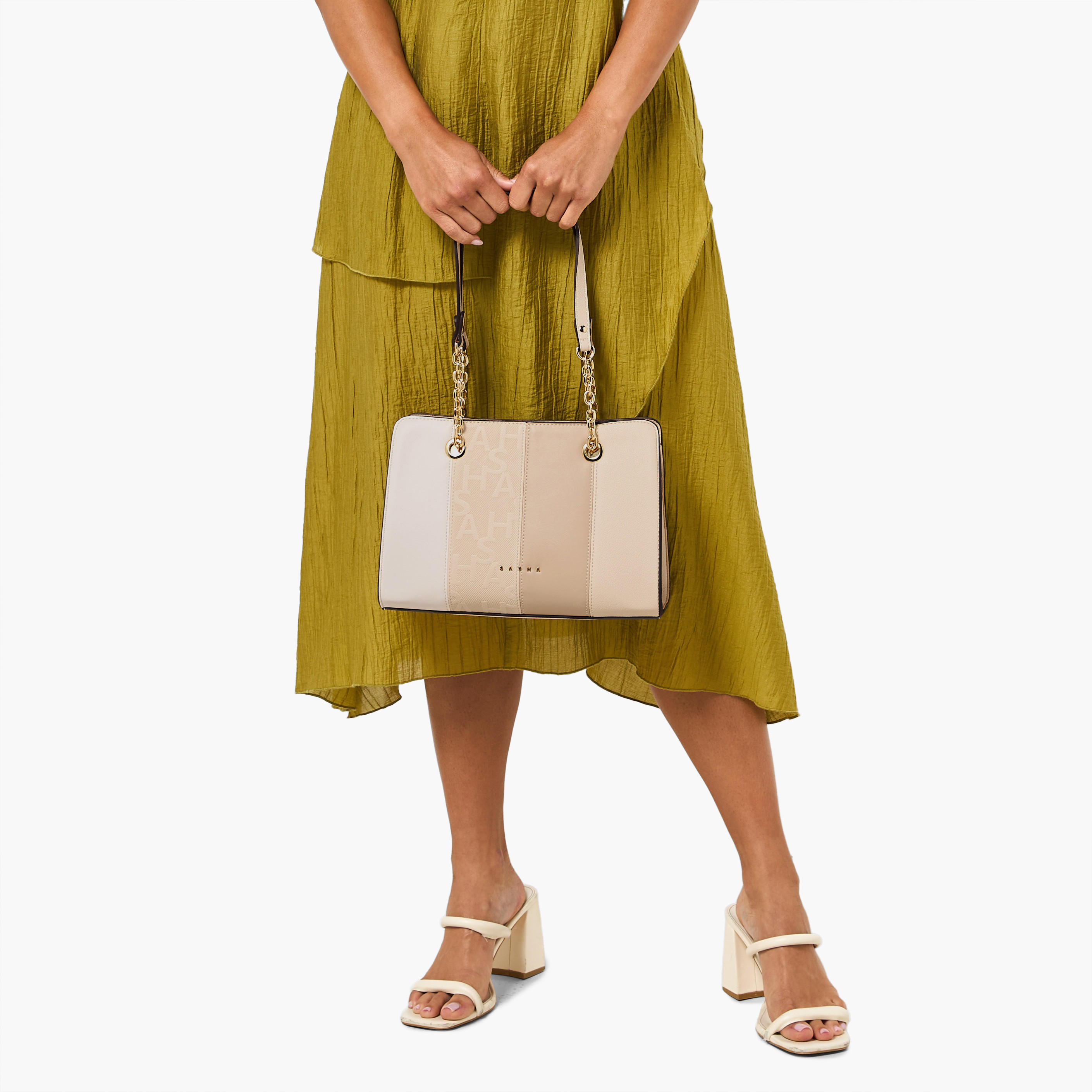 طقم شنطة توتي بارزة الملمس بسحاب إغلاق قطعتين كود من ساشا-women-bagsandwallets-handbags-image-2