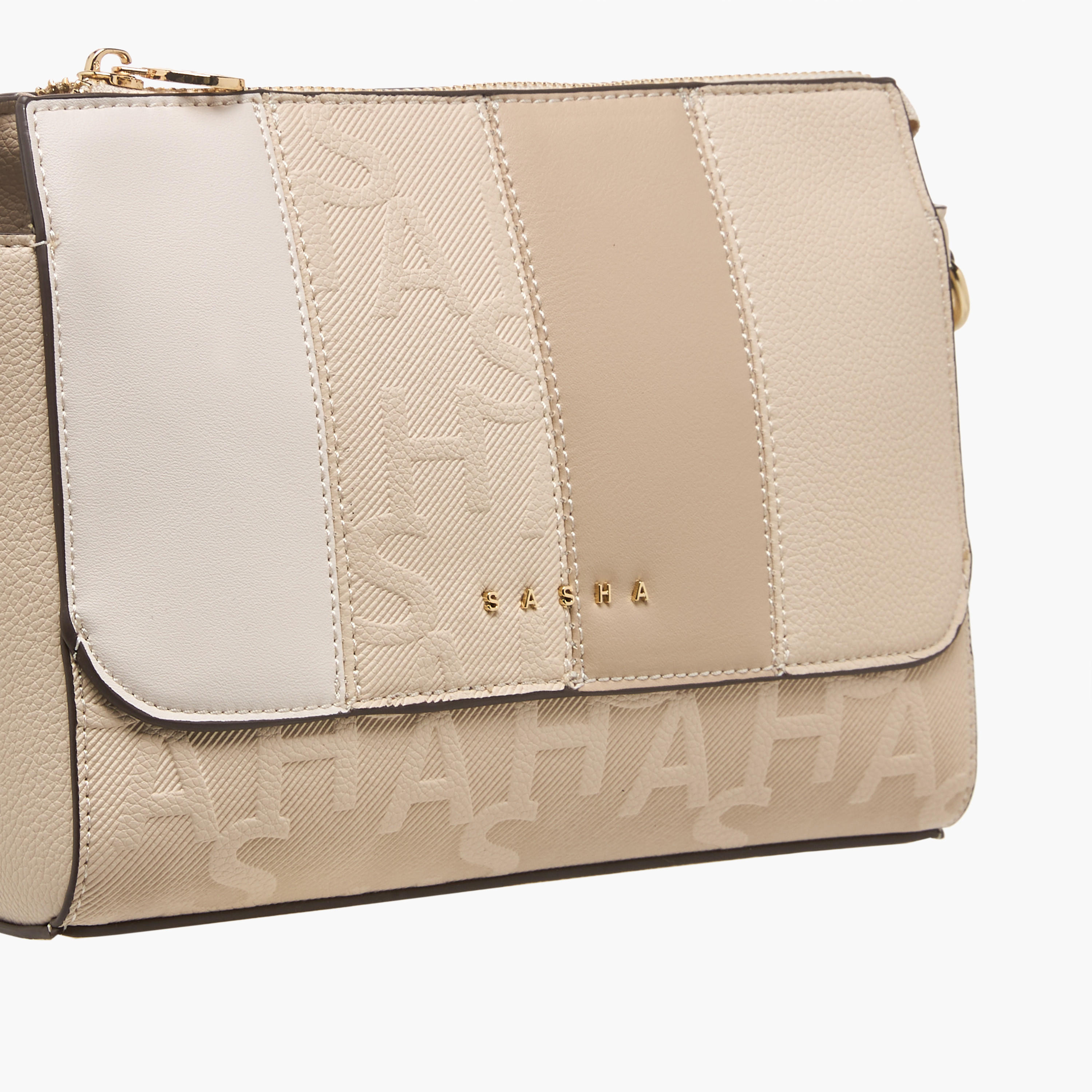 Sasha Kod Textured Crossbody Bag Set with Chain Strap-women-bagsandwallets-handbags-image-5