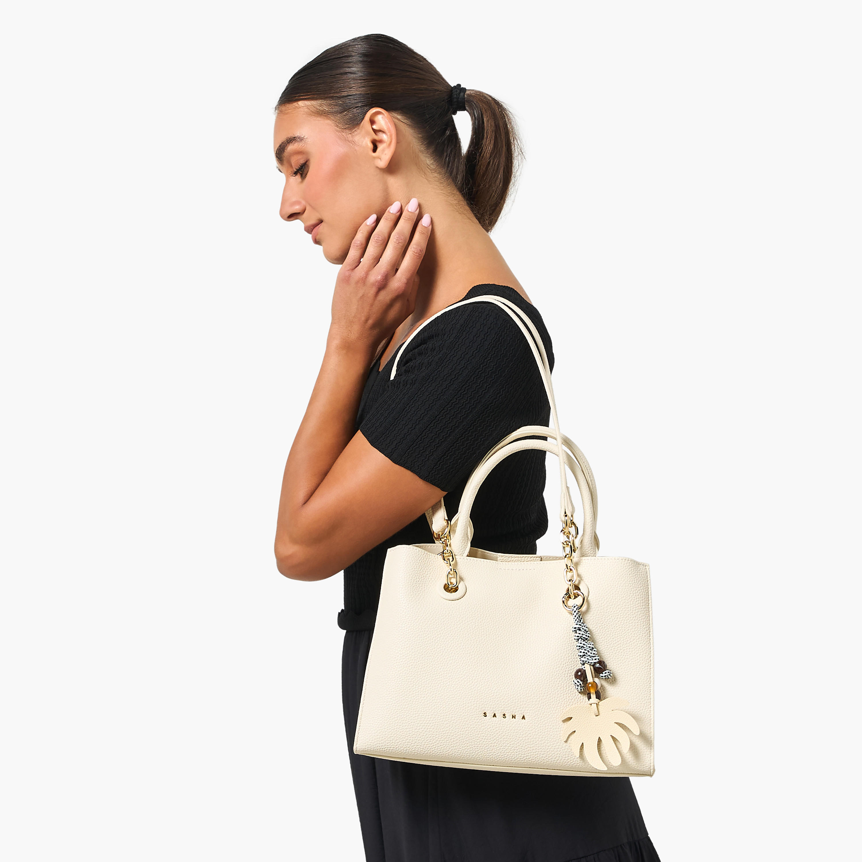 شنطة توتي بتفاصيل دلايّة وحزام قابل للفصل من ساشا كود-women-bagsandwallets-handbags-image-2