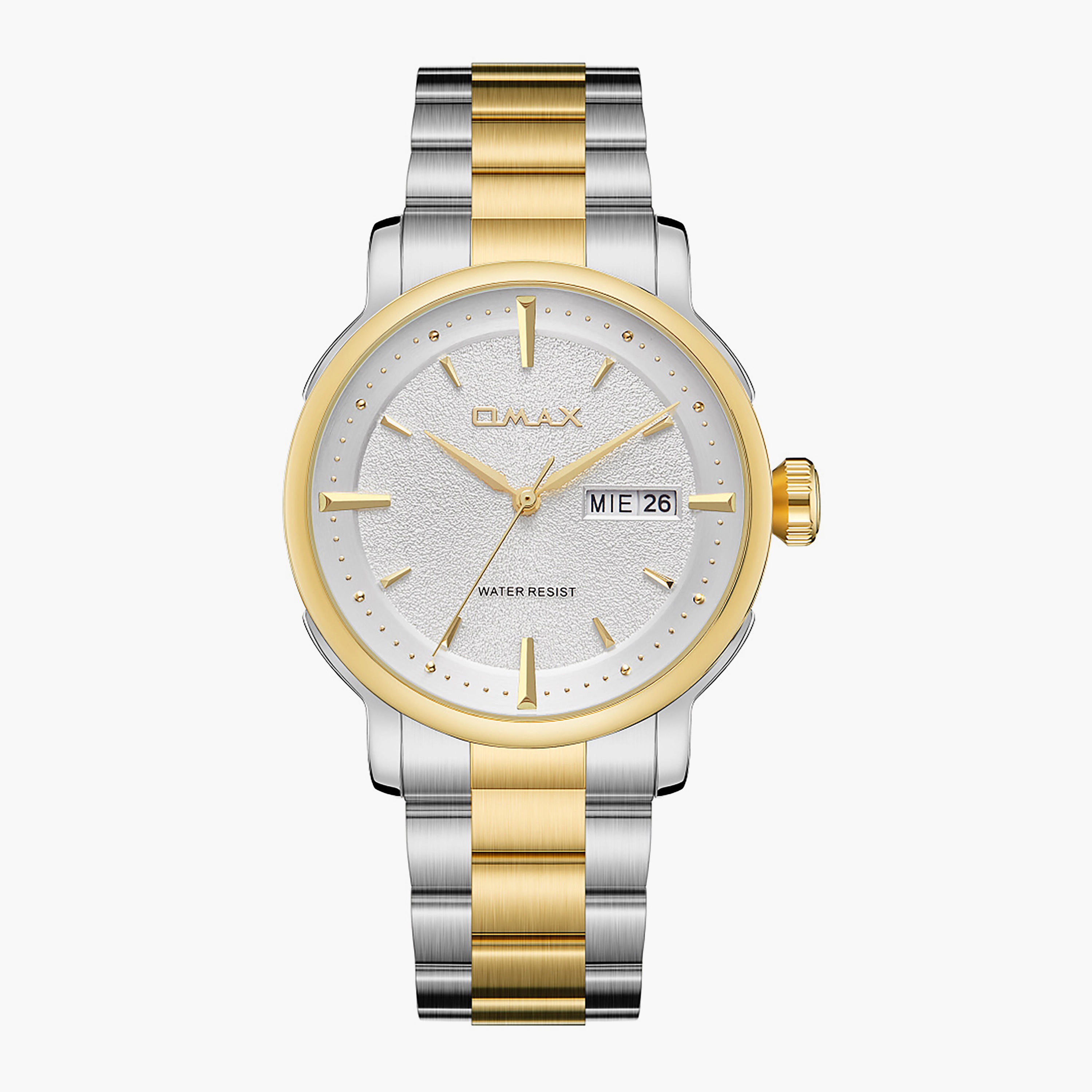 Two-Tone Stainless Steel Men's Watch-men-watchesandjewellery-watches-image-1