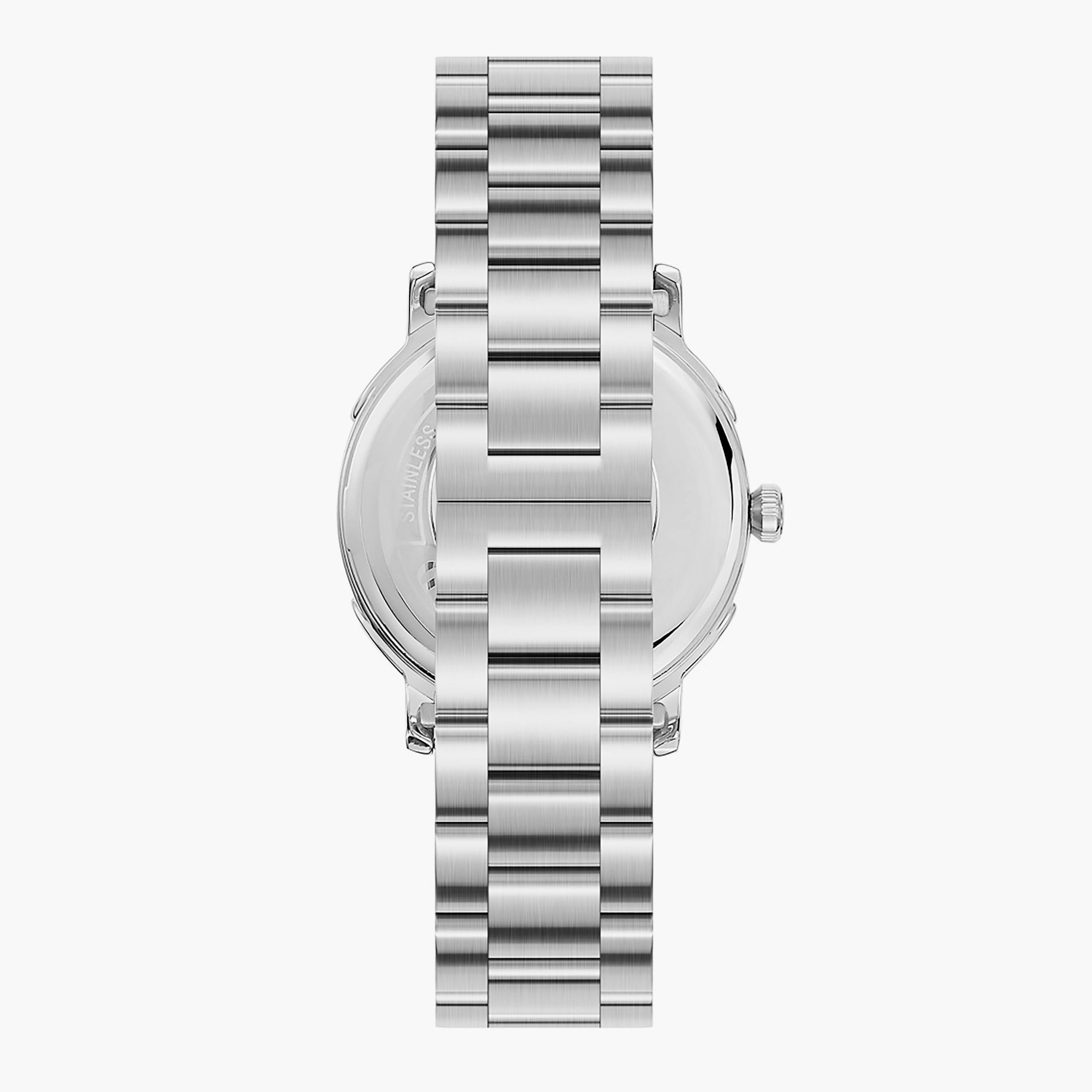 Classic Stainless Steel Men's Watch-men-watchesandjewellery-watches-image-3
