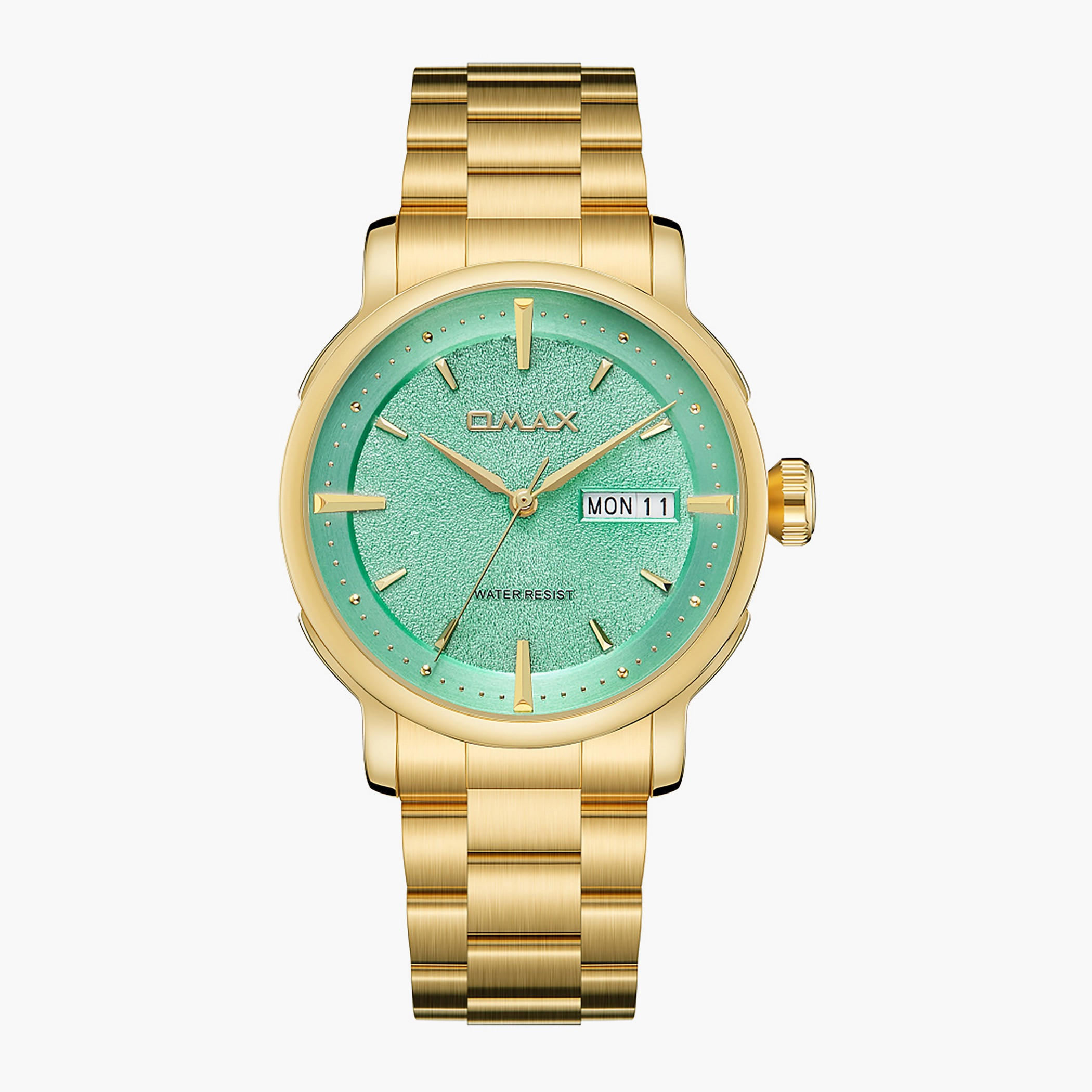 أوماكس ساعة يد ذهبية من الستانلس ستيل-men-watchesandjewellery-watches-image-1