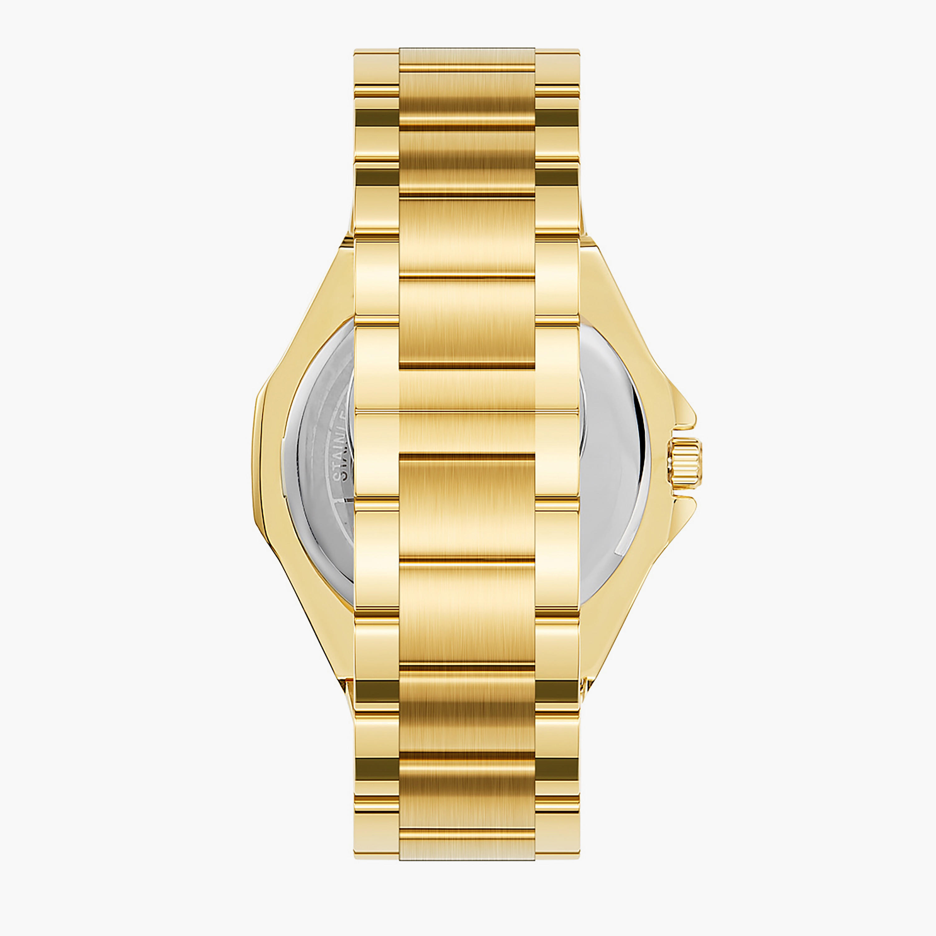 Gold Tone Stainless Steel Men's Watch-men-watchesandjewellery-watches-image-3