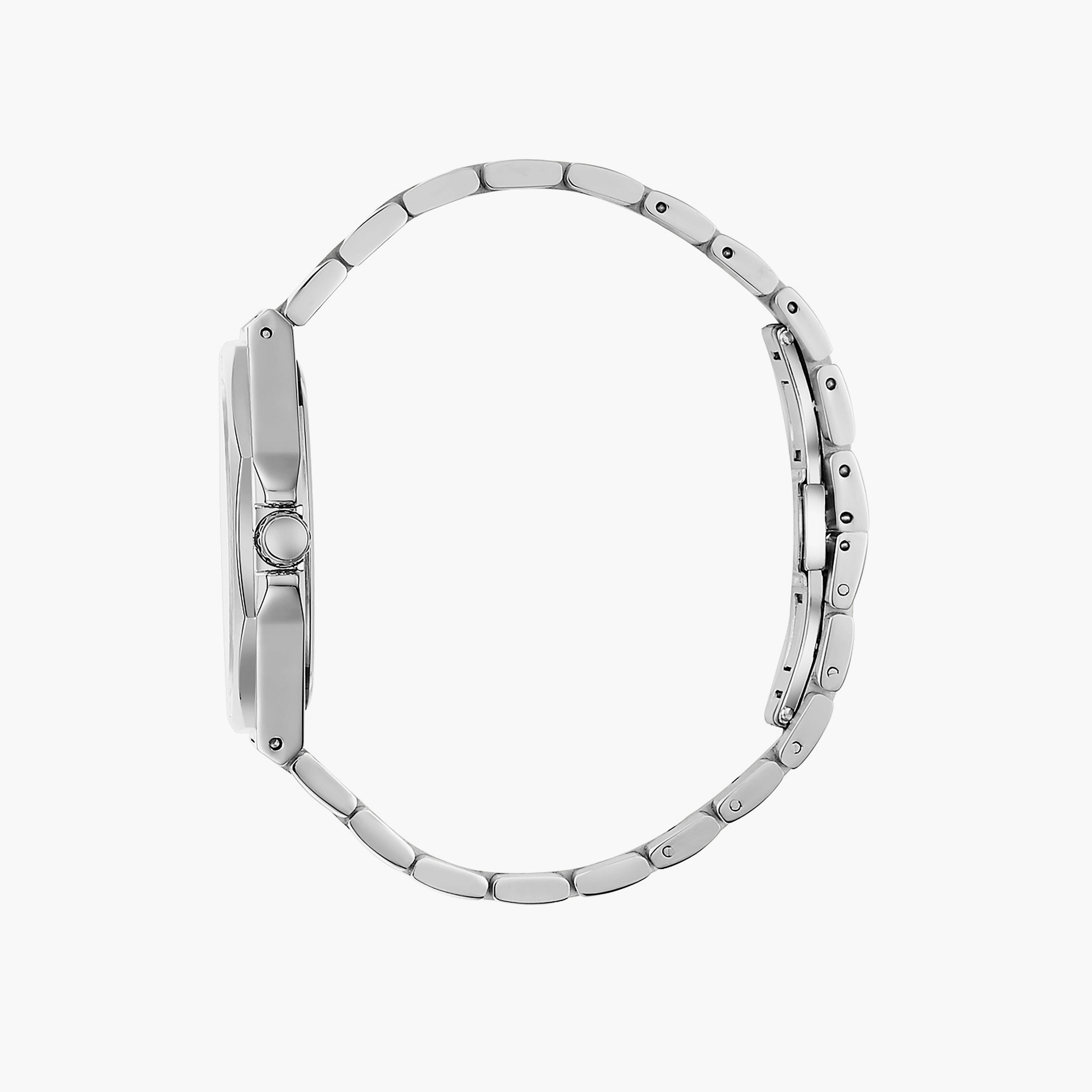 أوماكس ساعة رجالية فضية من الستانلس ستيل-men-watchesandjewellery-watches-image-2