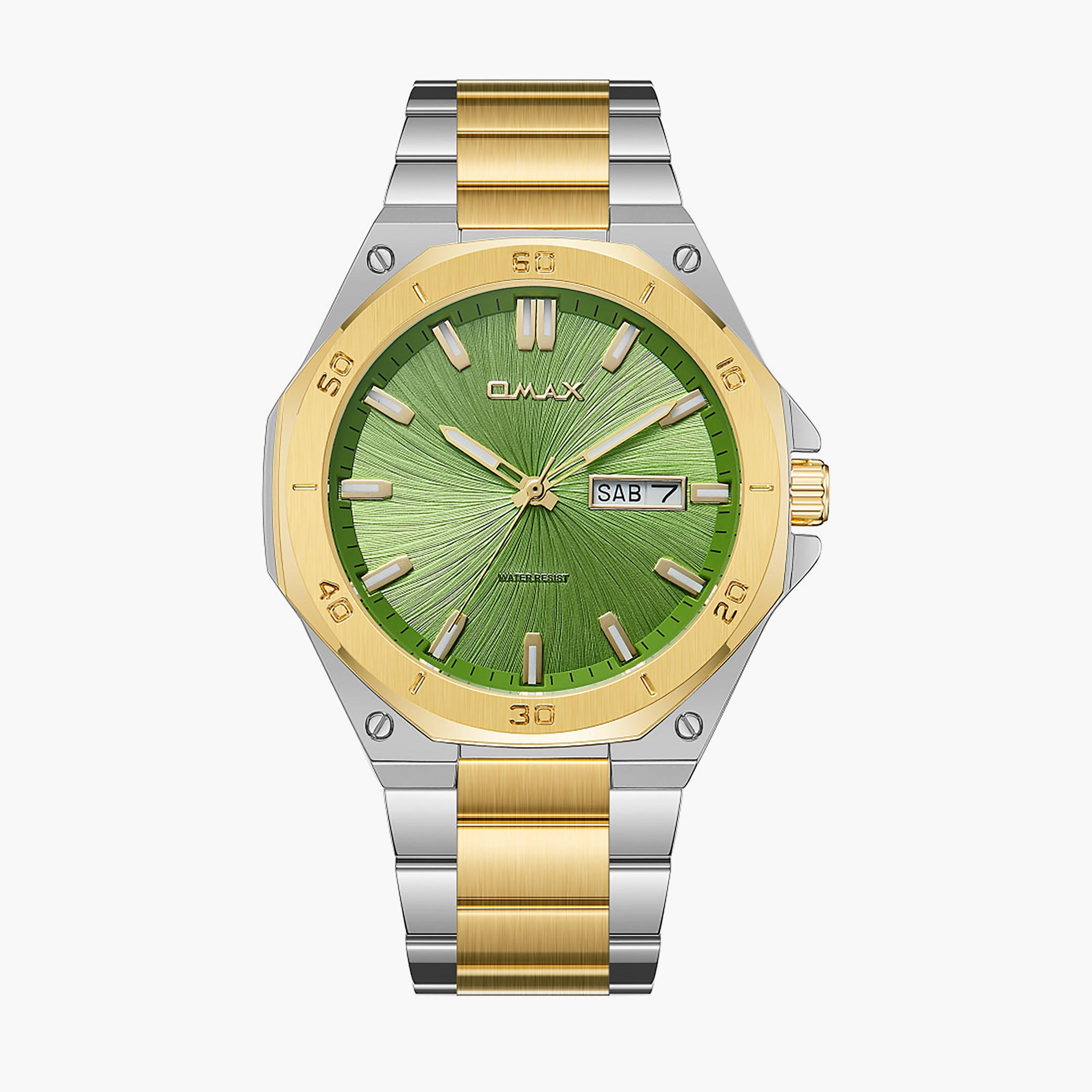 Two-Tone Stainless Steel Men's Watch-men-watchesandjewellery-watches-image-1