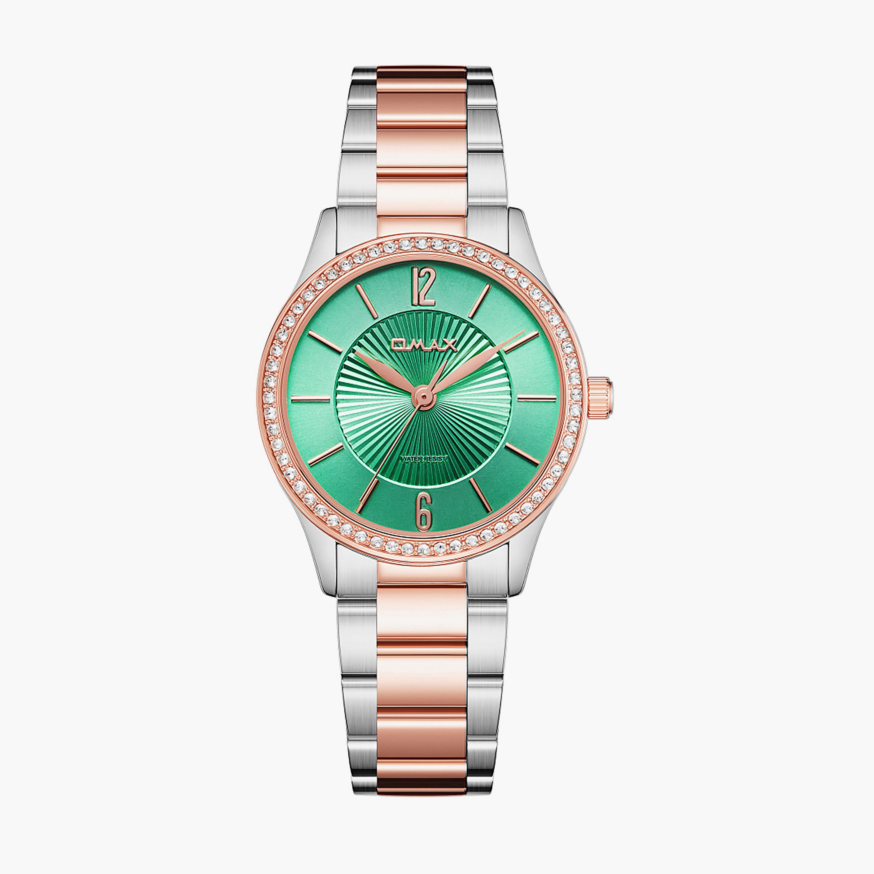 Two-Tone Embellished Ladies Watch-women-watchesandjewellery-watches-image-1